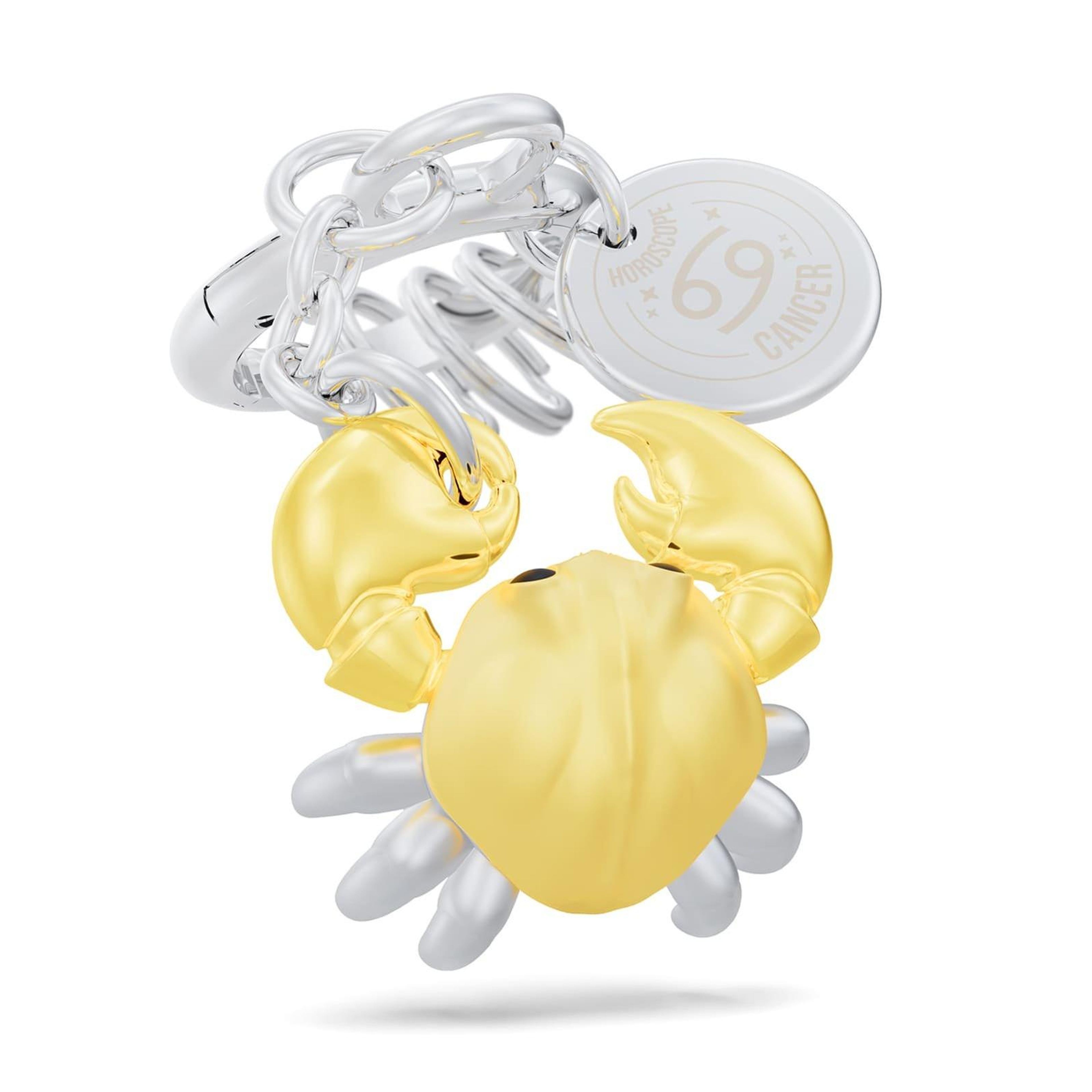 Metalmorphose Burç Koleksiyonu Yengeç Anahtarlık / Çanta Aksesuarı