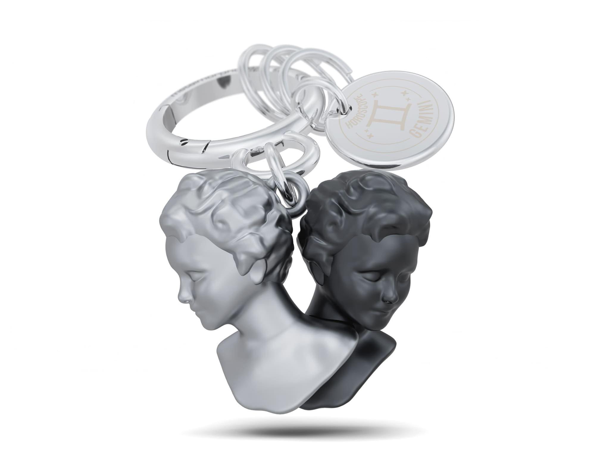 Metalmorphose Burç Koleksiyonu İkizler Anahtarlık / Çanta Aksesuarı