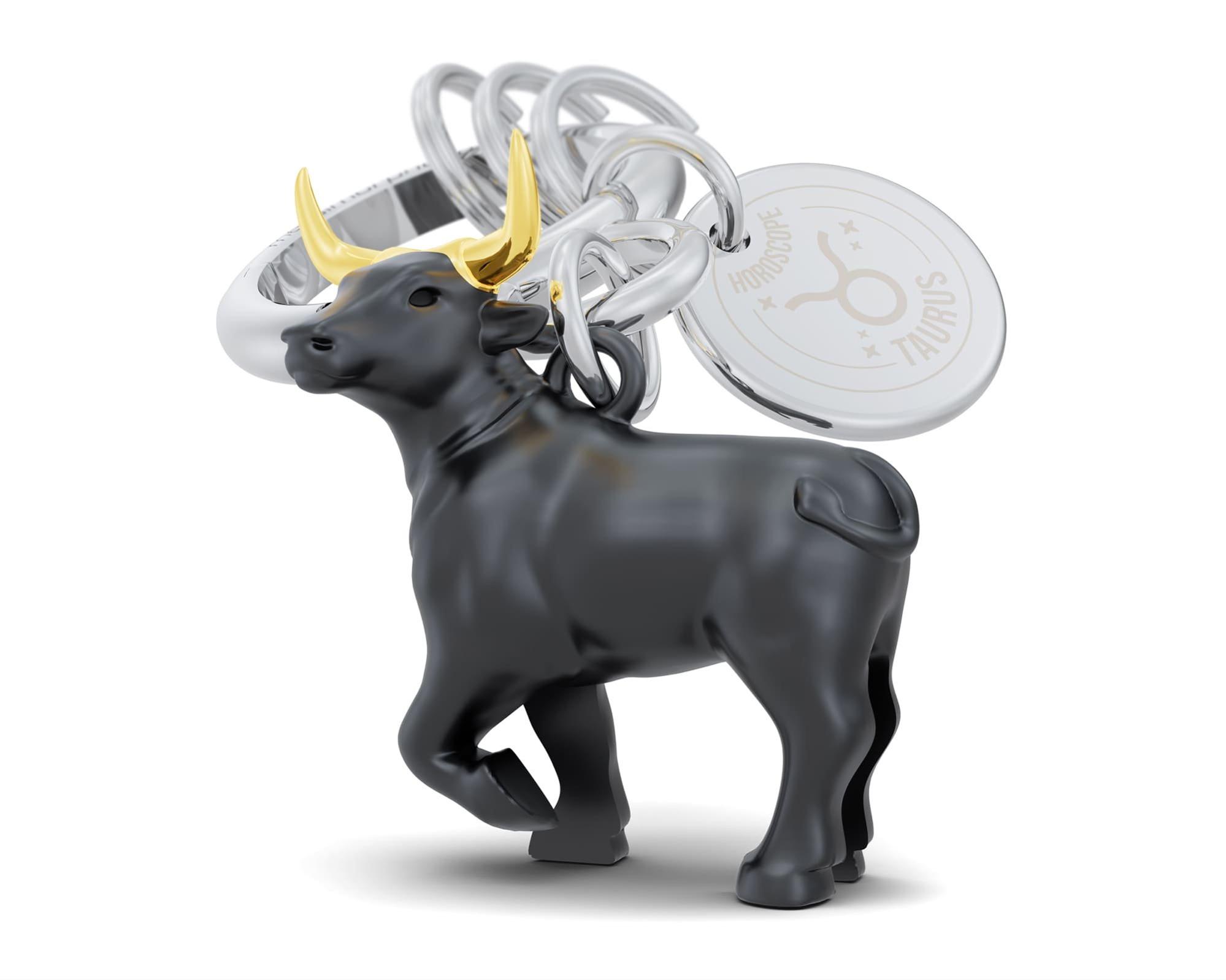 Metalmorphose Burç Koleksiyonu Boğa Anahtarlık / Çanta Aksesuarı