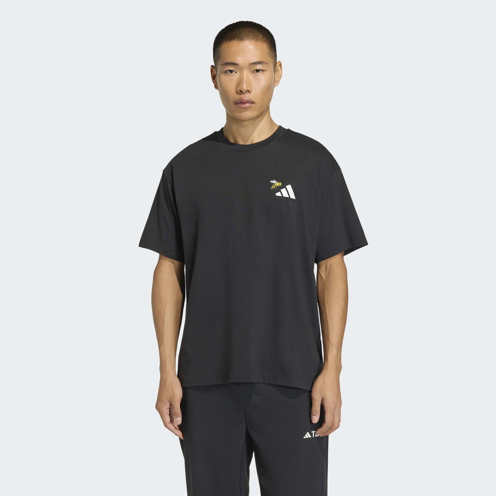 adidas Nature Yürüyüş Erkek Siyah T-Shirt KB9663 | FashFed
