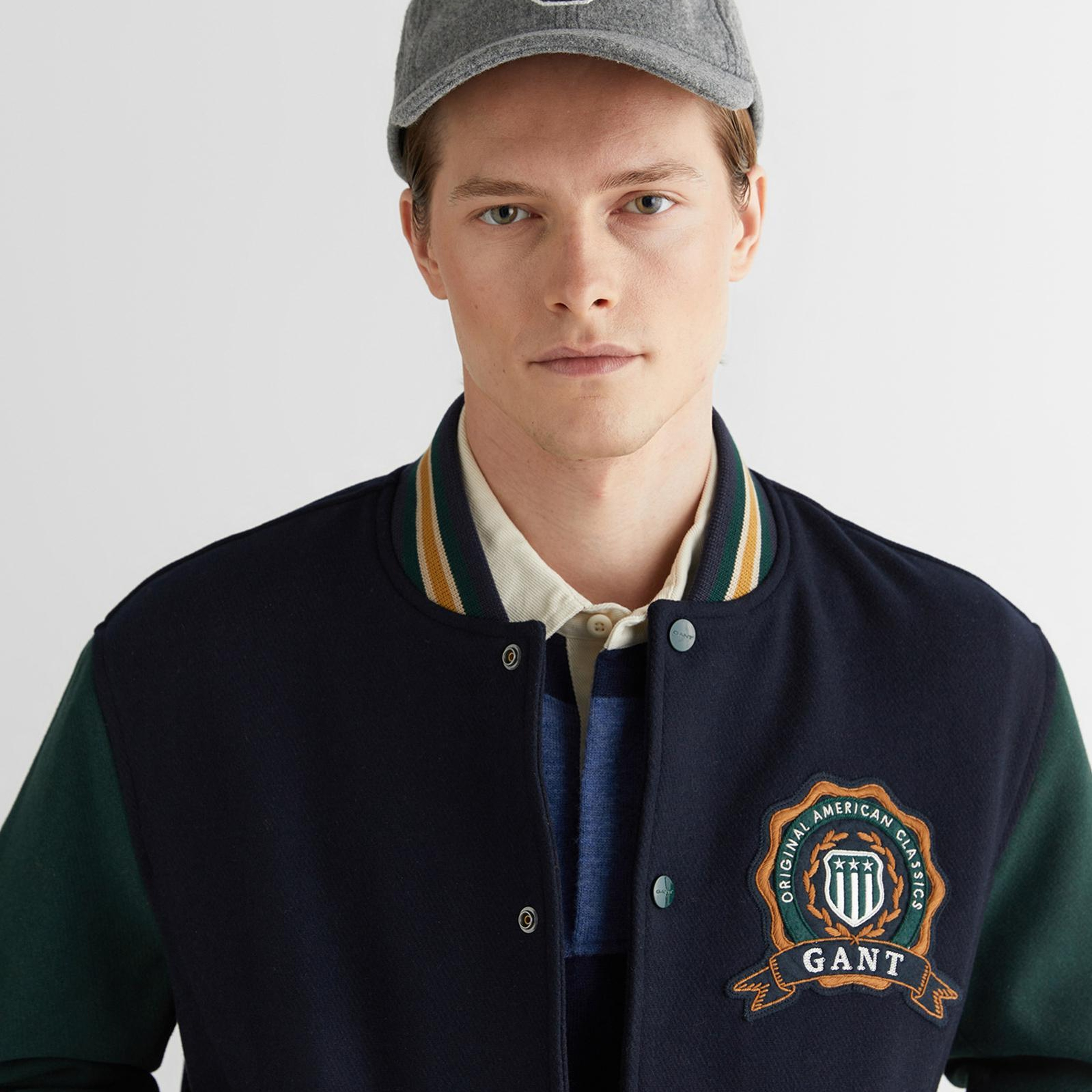 GANT Erkek Lacivert Standart Fit Ceket