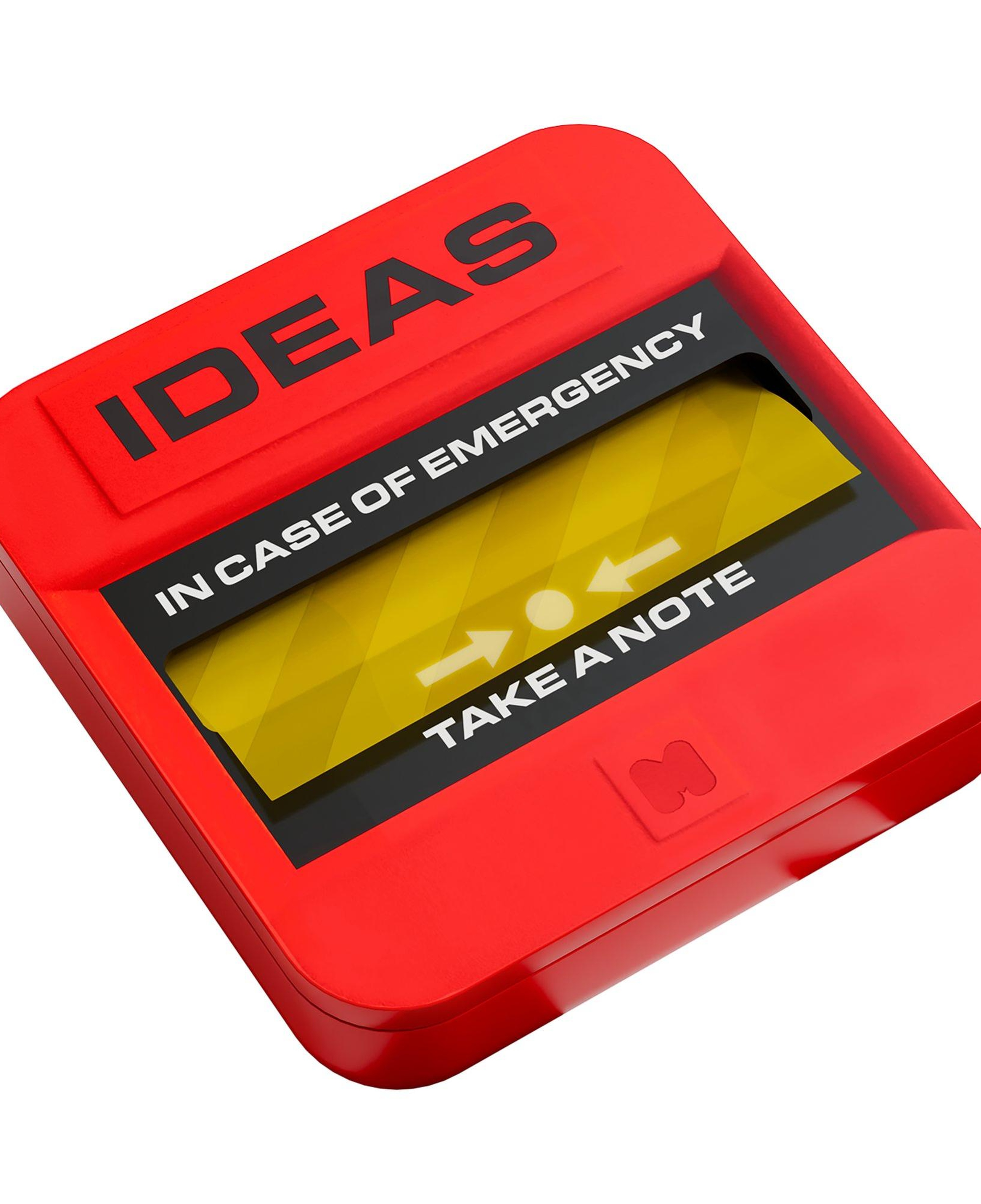 Mustard Emergency Şeffaf Yapışkanlı Not Kağıdı