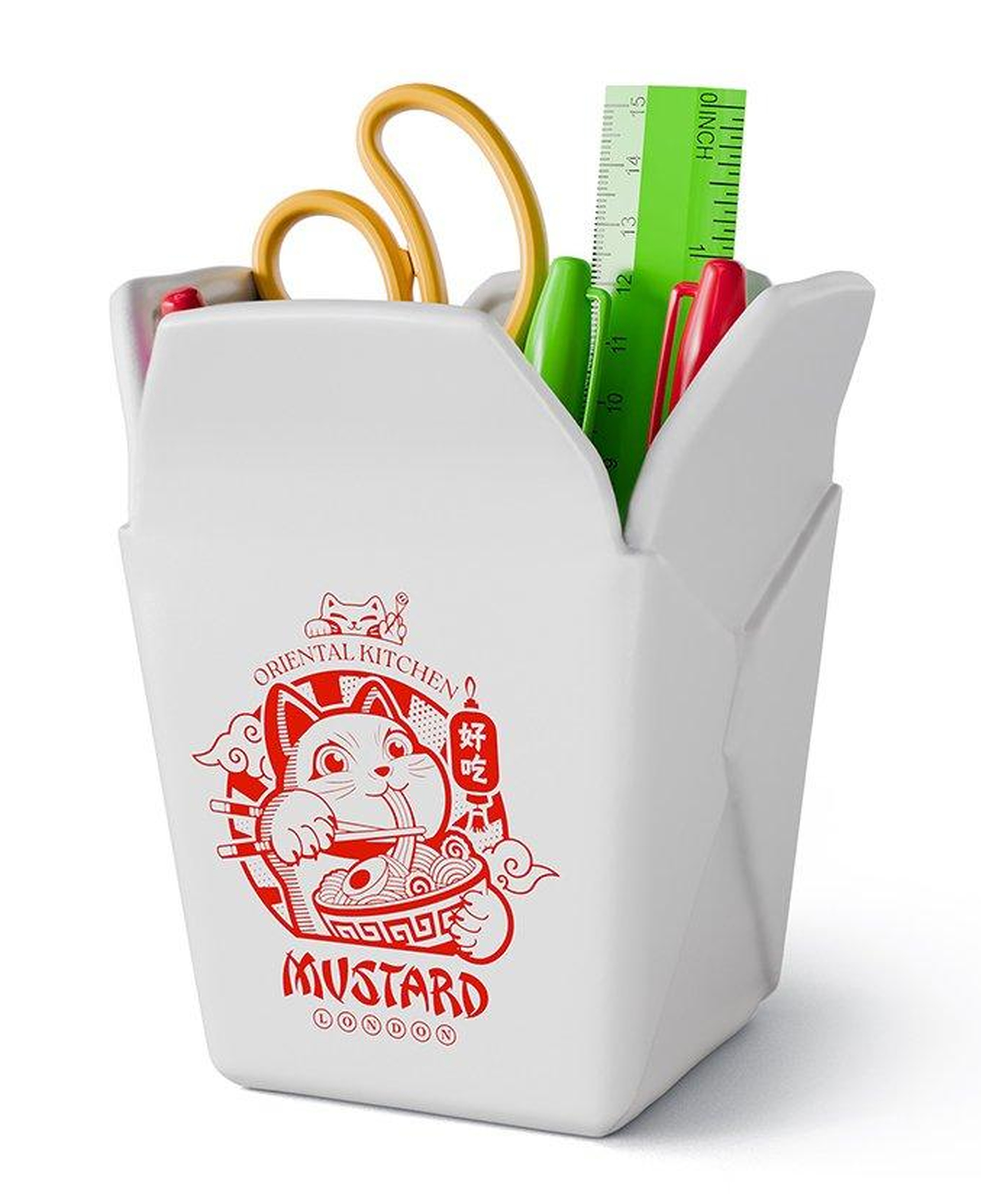 Mustard Noodle Seramik Kalemlik