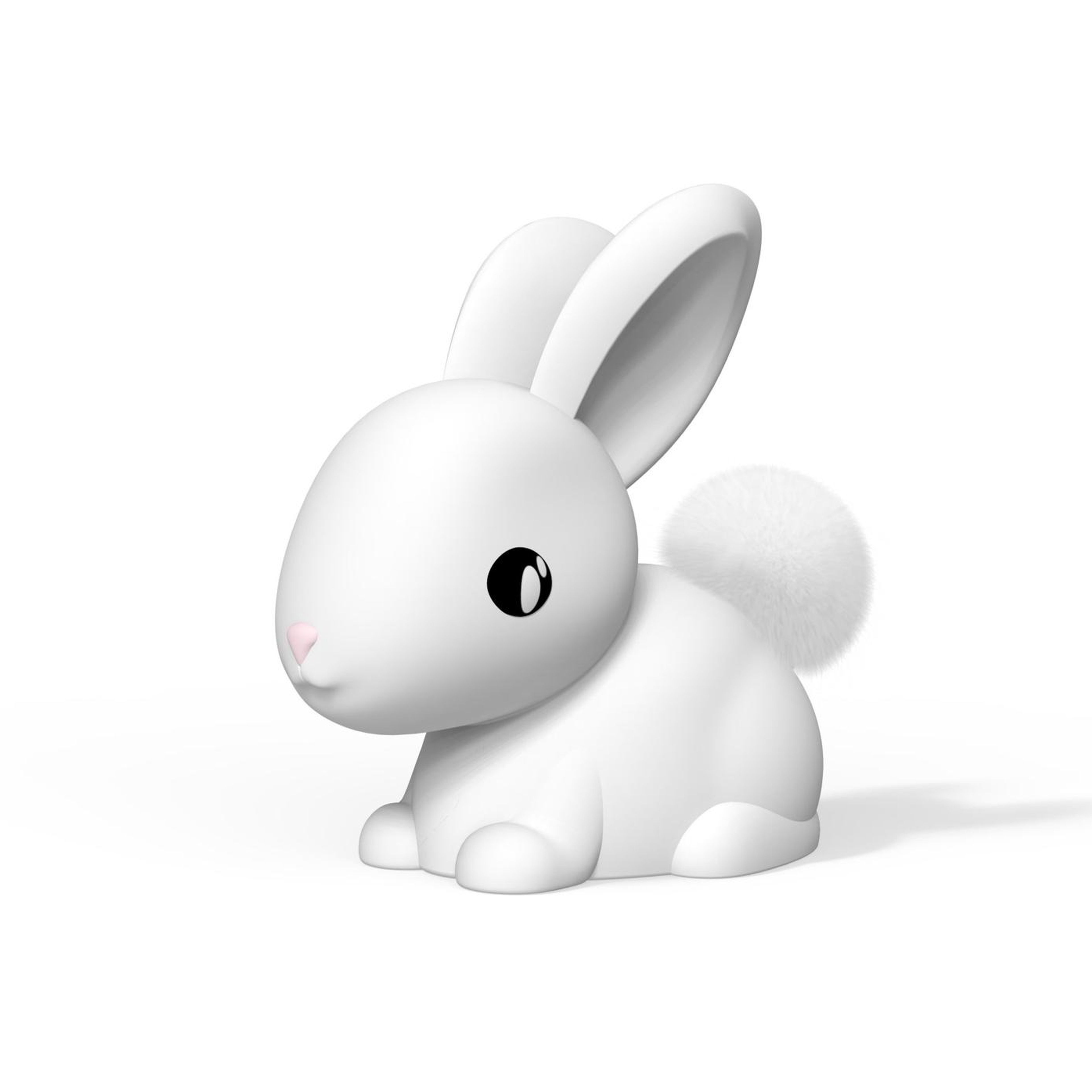 Dhink Silikon Şarjlı Gece Lambası Bunny Cotton