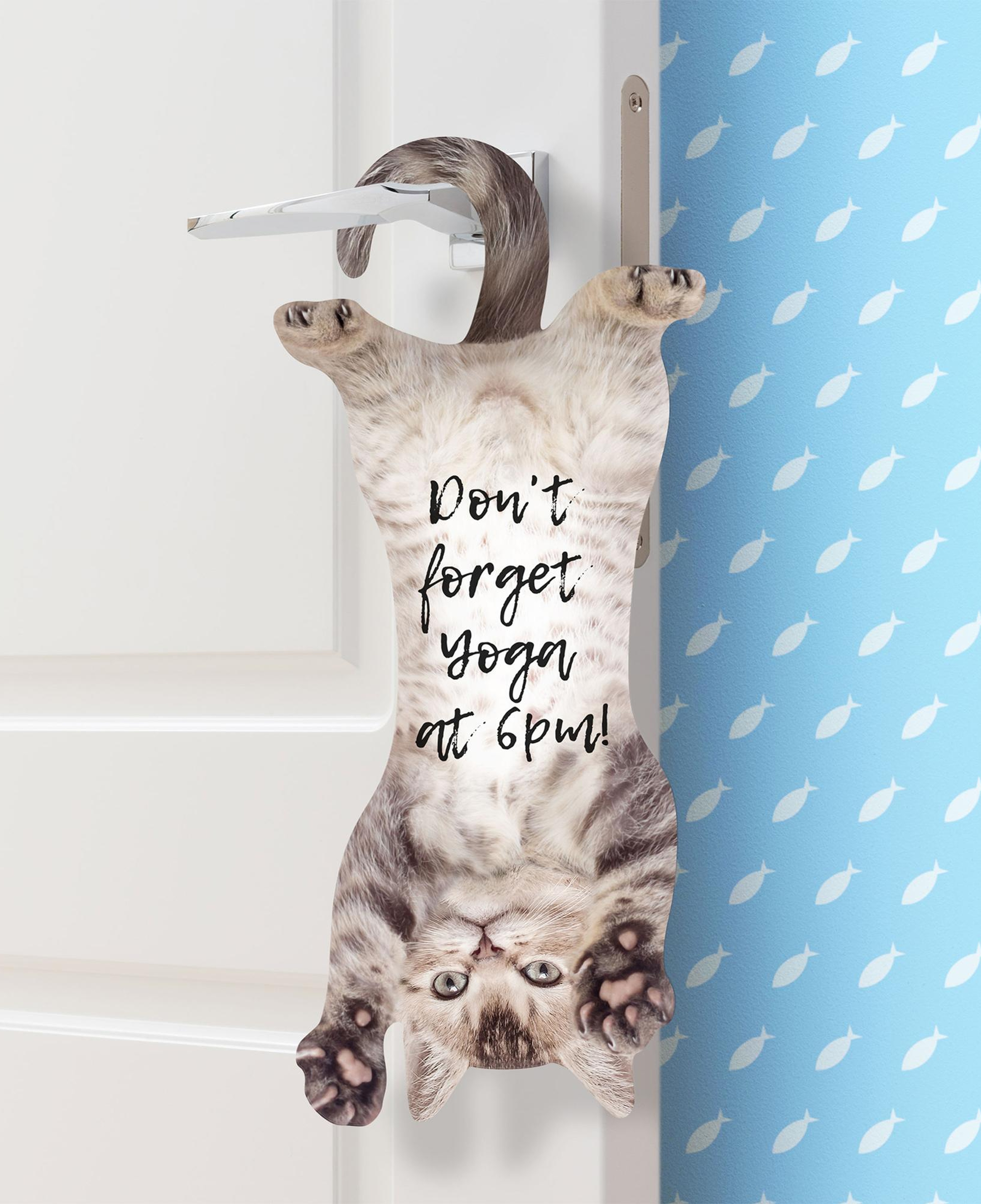 Mustard Cat Asılabilir Notluk