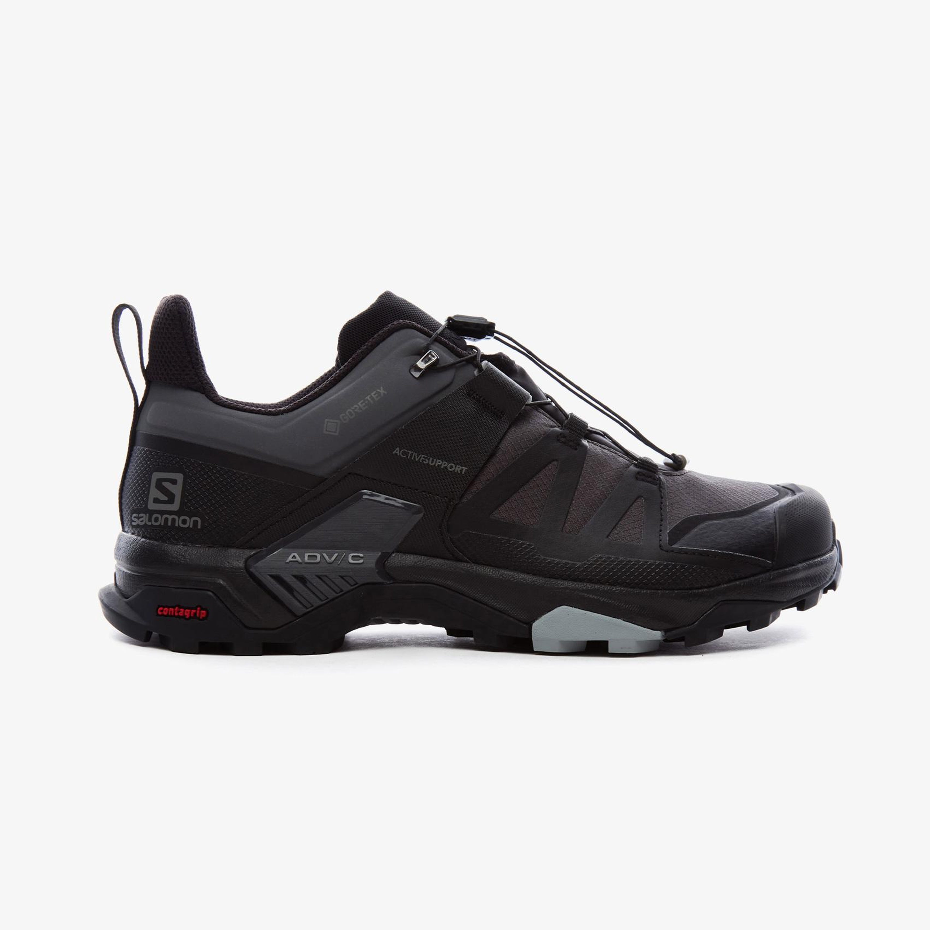 Salomon X Ultra 4 Mid Gore-Tex Erkek Gri Outdoor Ayakkabı
