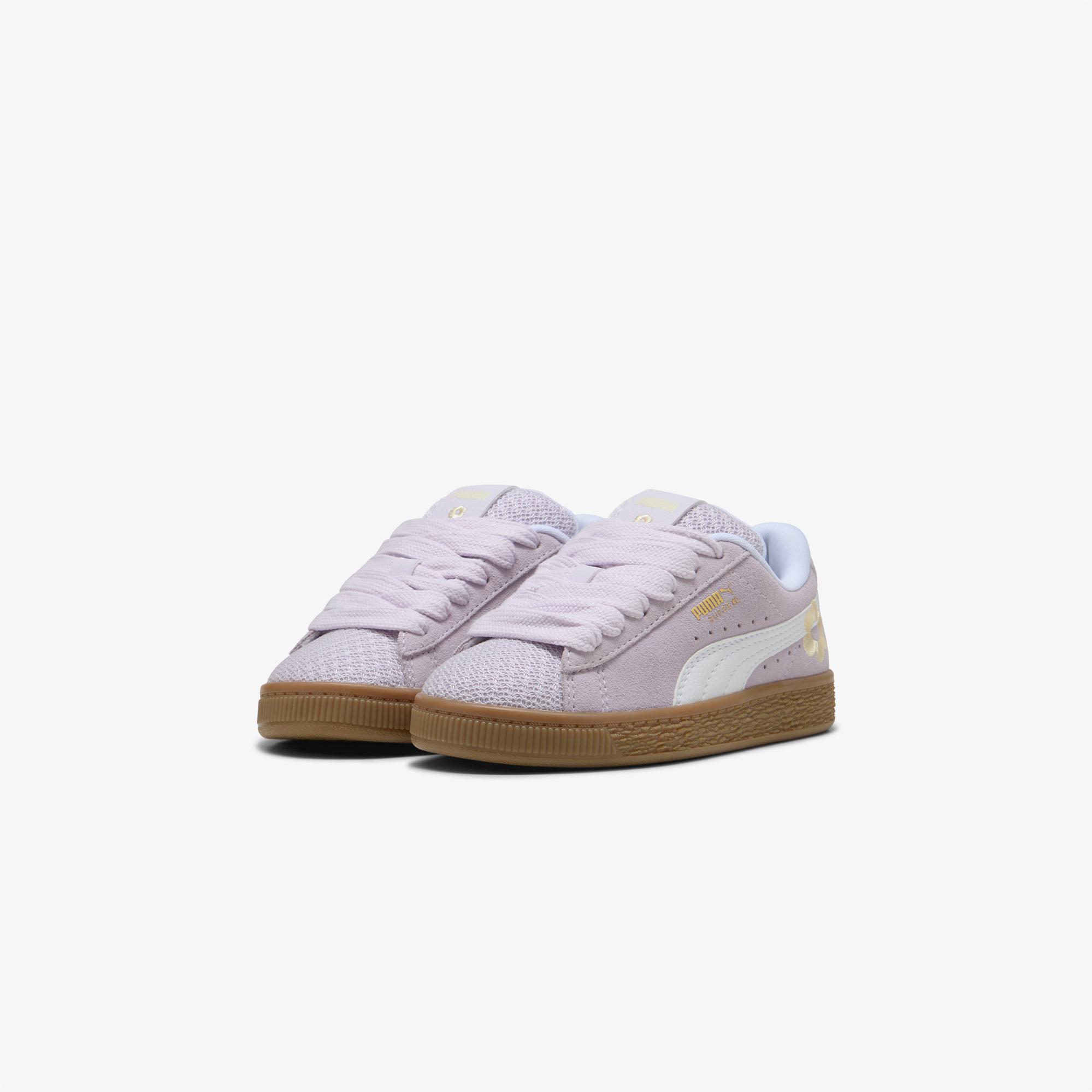 Puma Suede XL Summer Feels Çocuk Mor Spor Ayakkabı