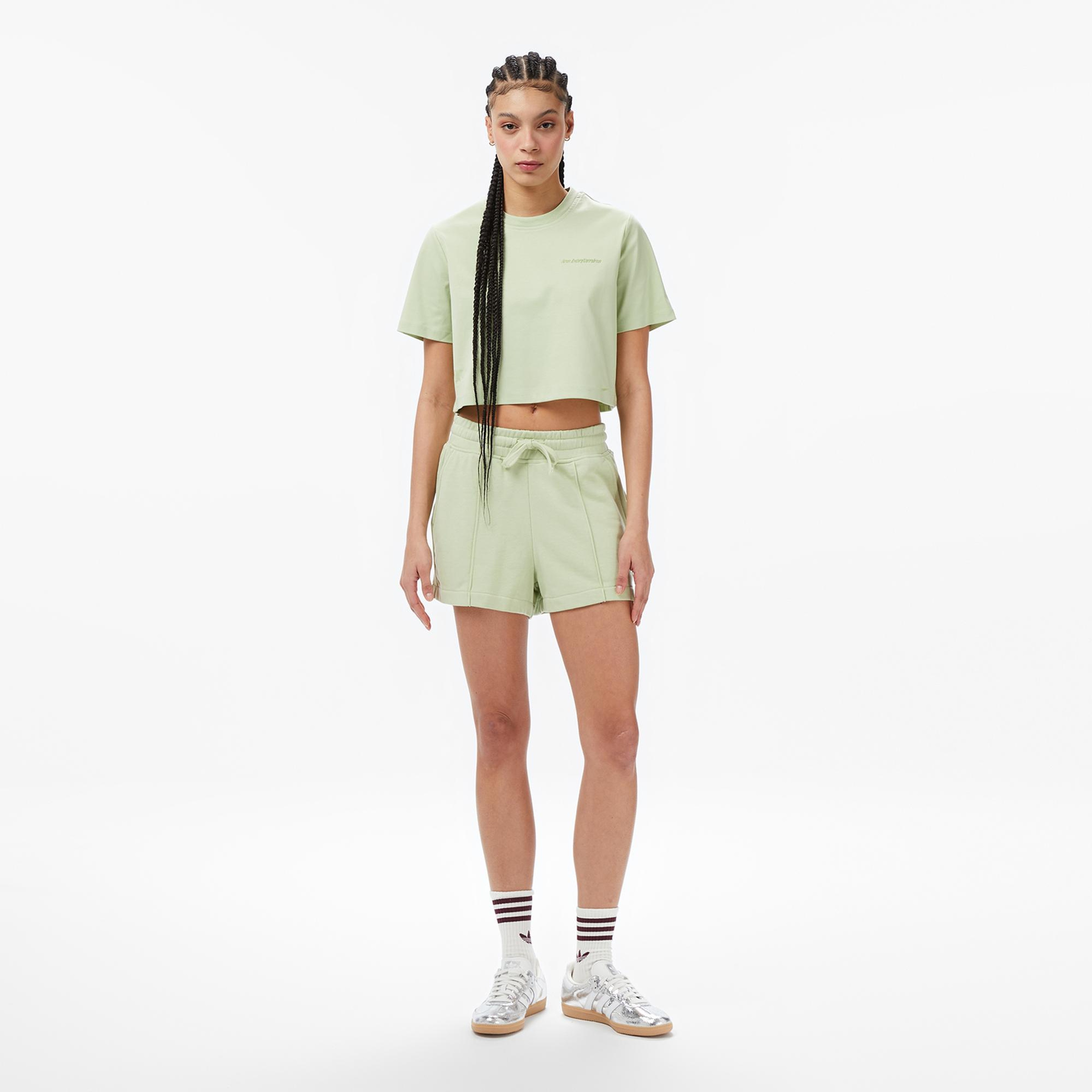 Les Benjamins Essentials 307 Kadın Yeşil T-Shirt