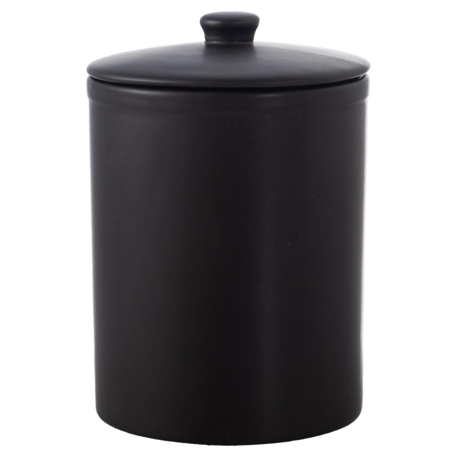 MAT SİYAH ÇÖP KOVASI 3 LT