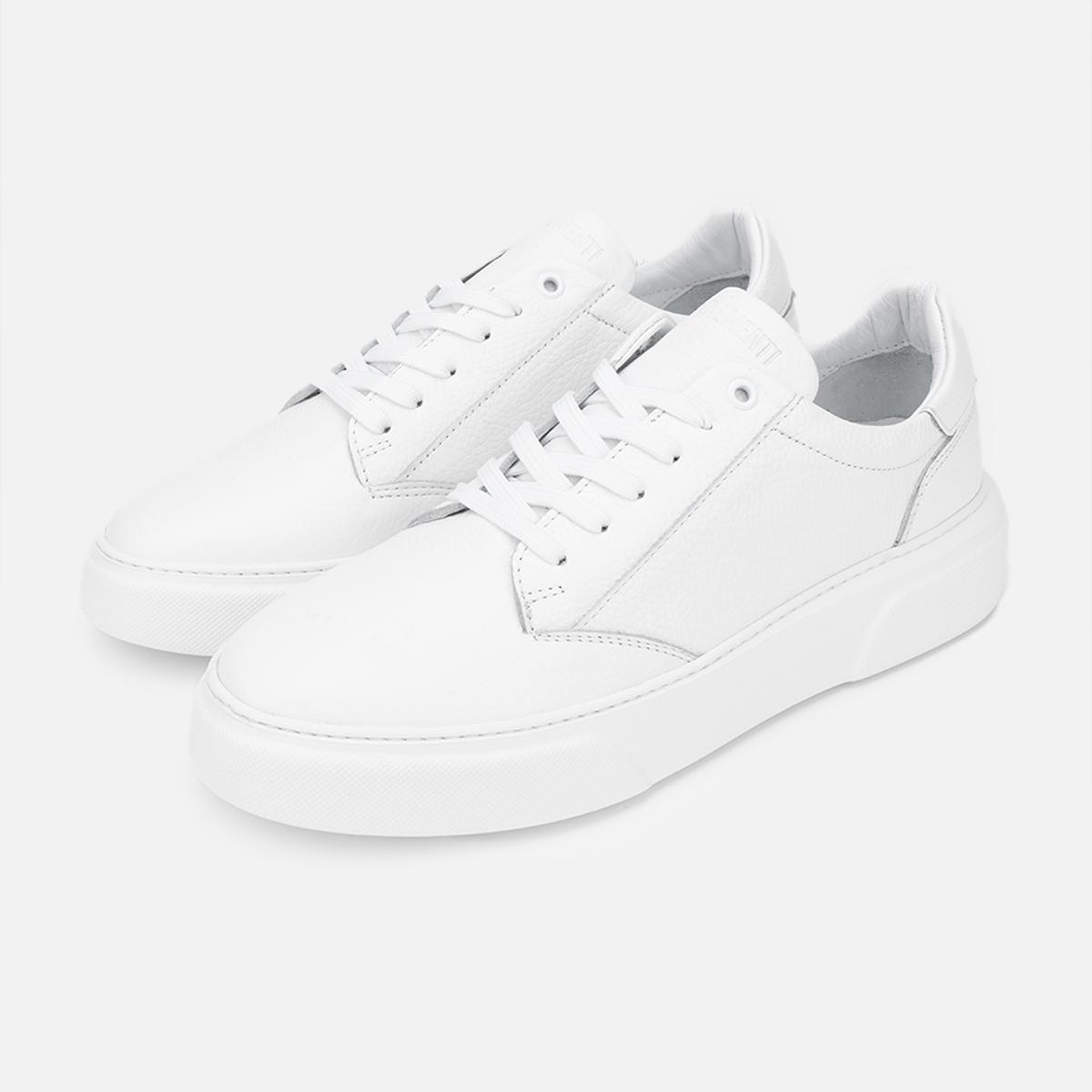 Valmenti Erkek Hakiki Deri Beyaz Sneakers & Spor Ayakkabı