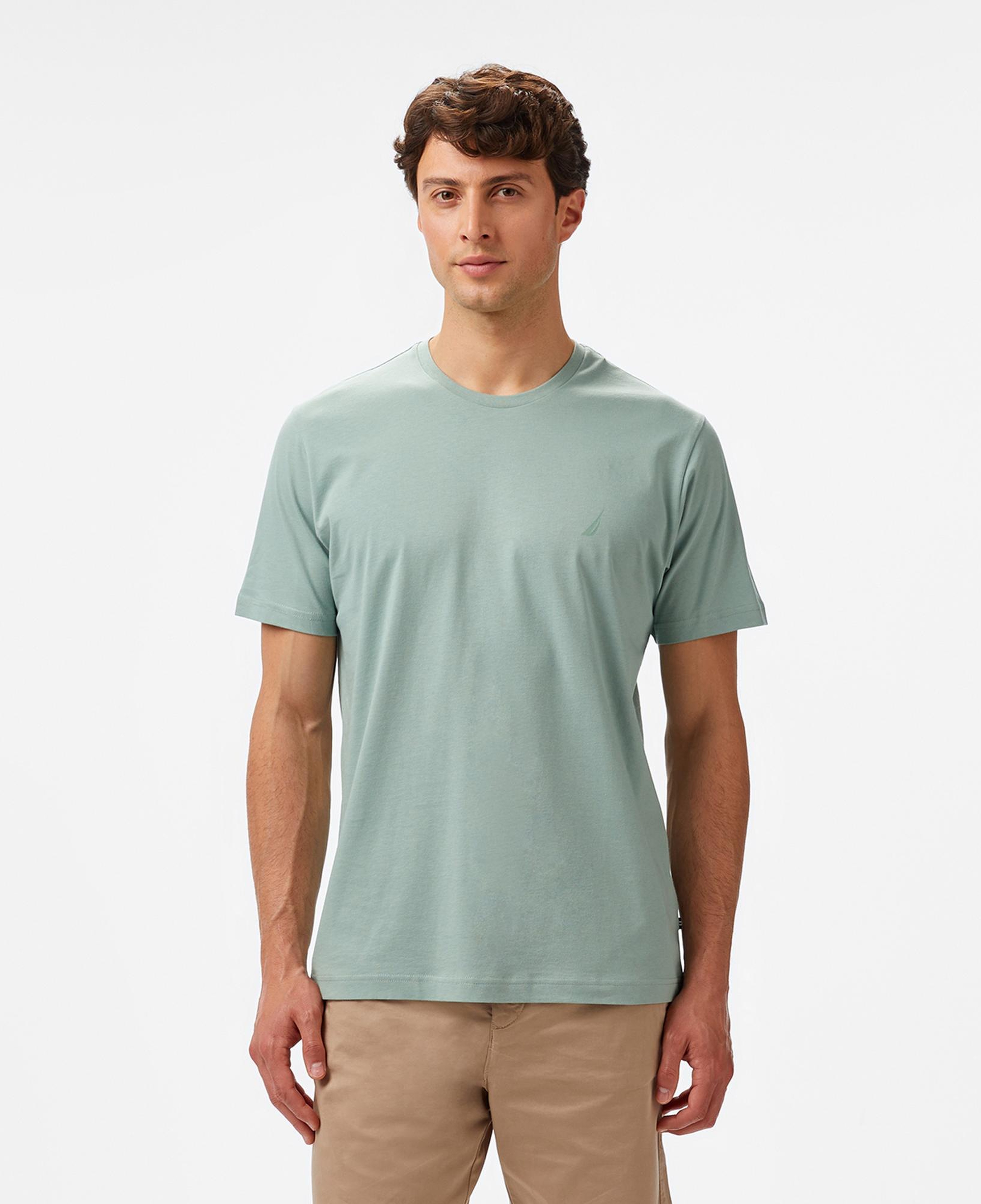Nautica Erkek Yeşil Regular Fit T-Shirt