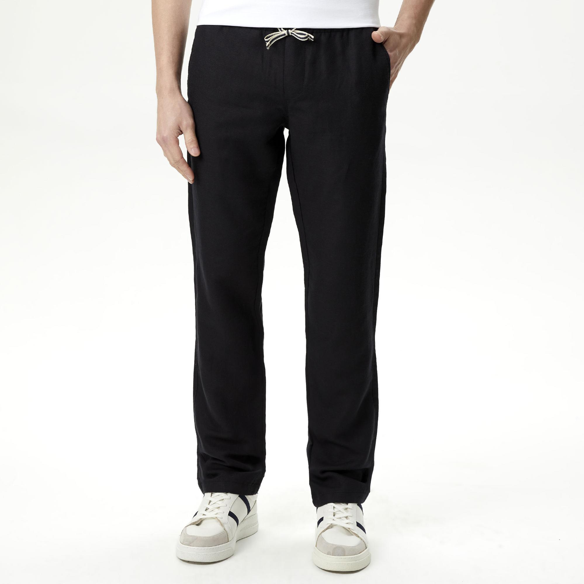 Nautica Erkek Siyah Classic Fit Pantolon