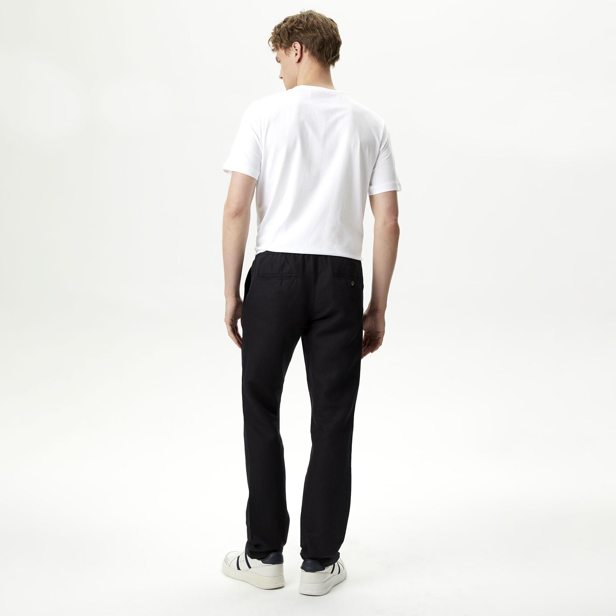 Nautica Erkek Siyah Classic Fit Pantolon