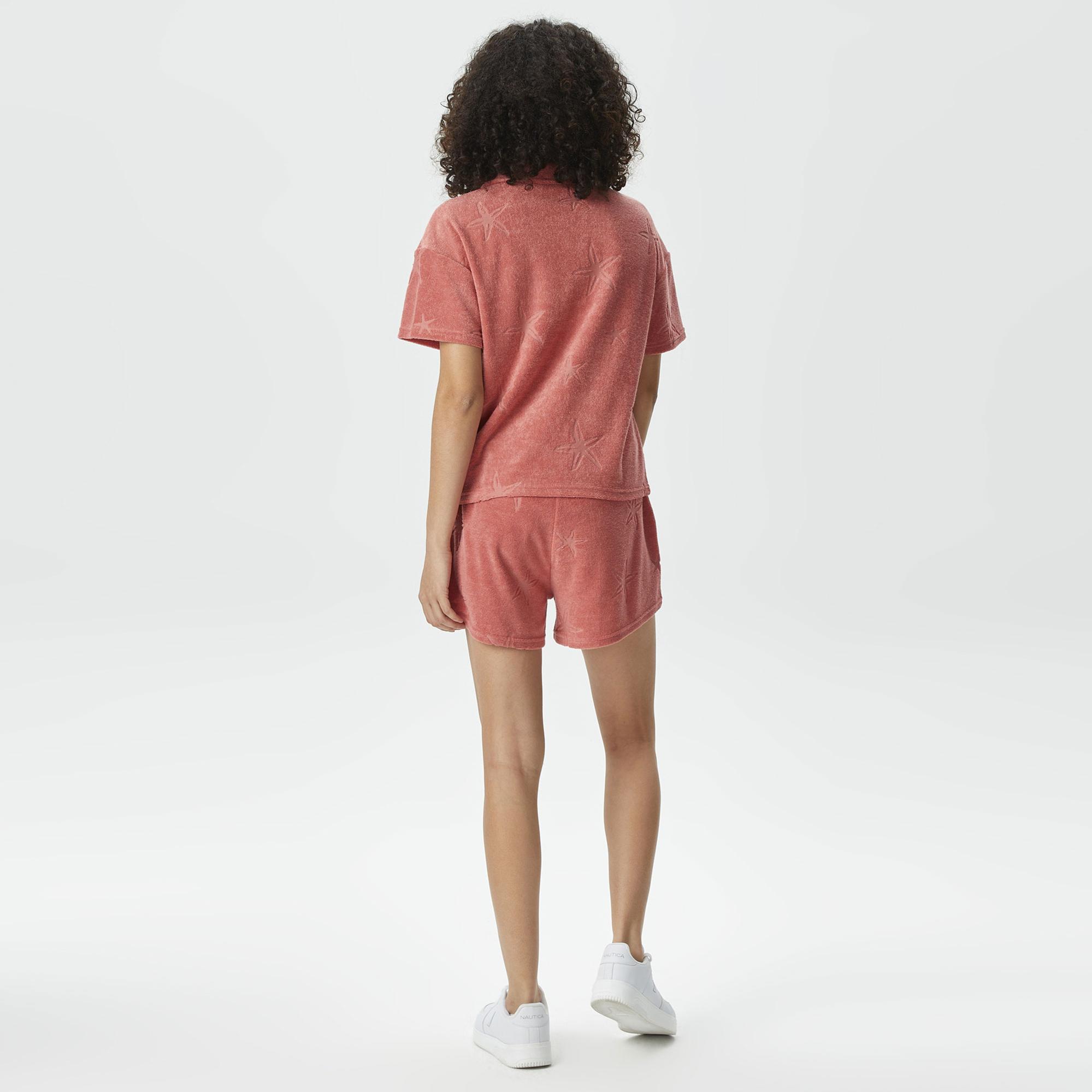 Nautica Kadın Pembe Relaxed Fit Şort