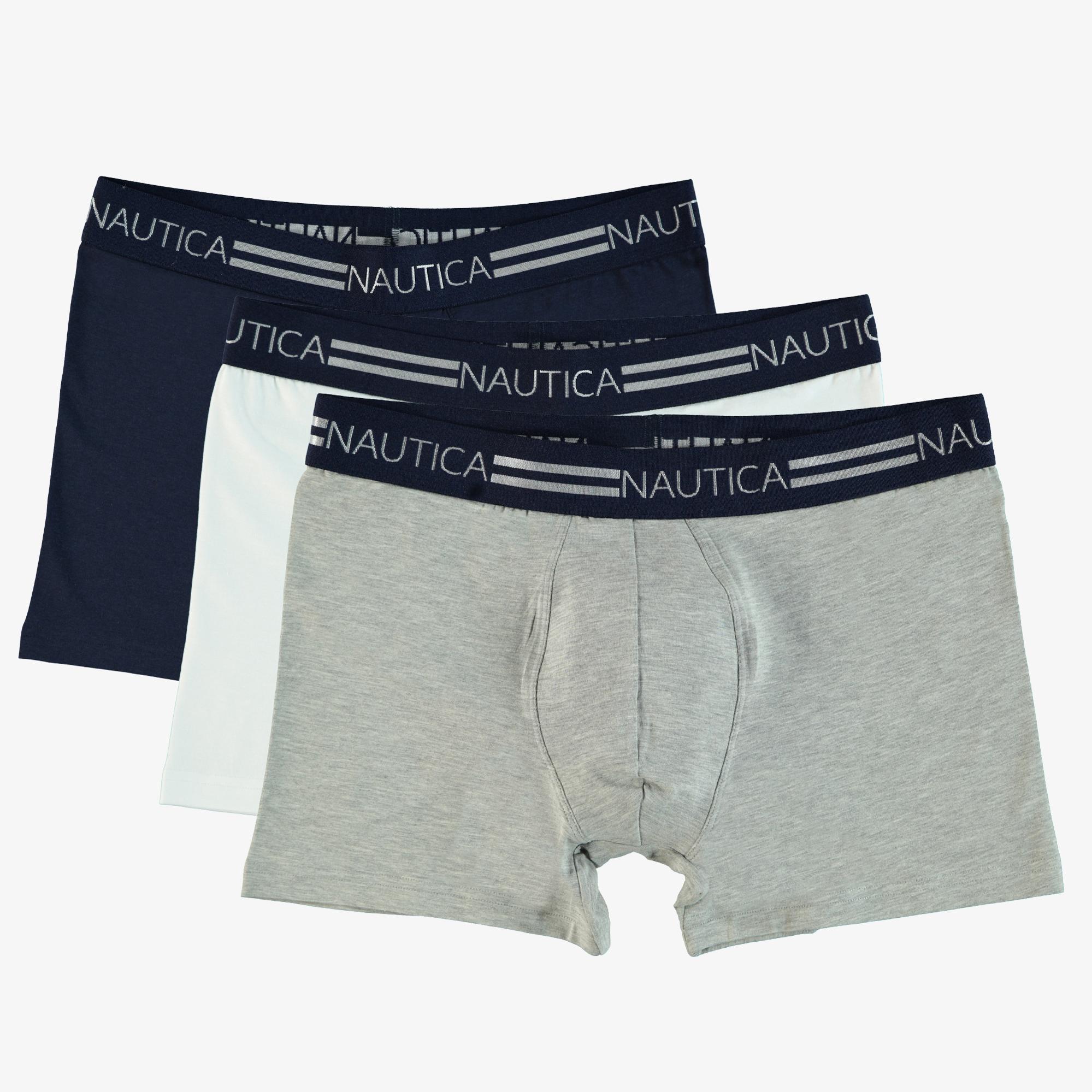 Nautica Erkek Renkli 3'lü Boxer