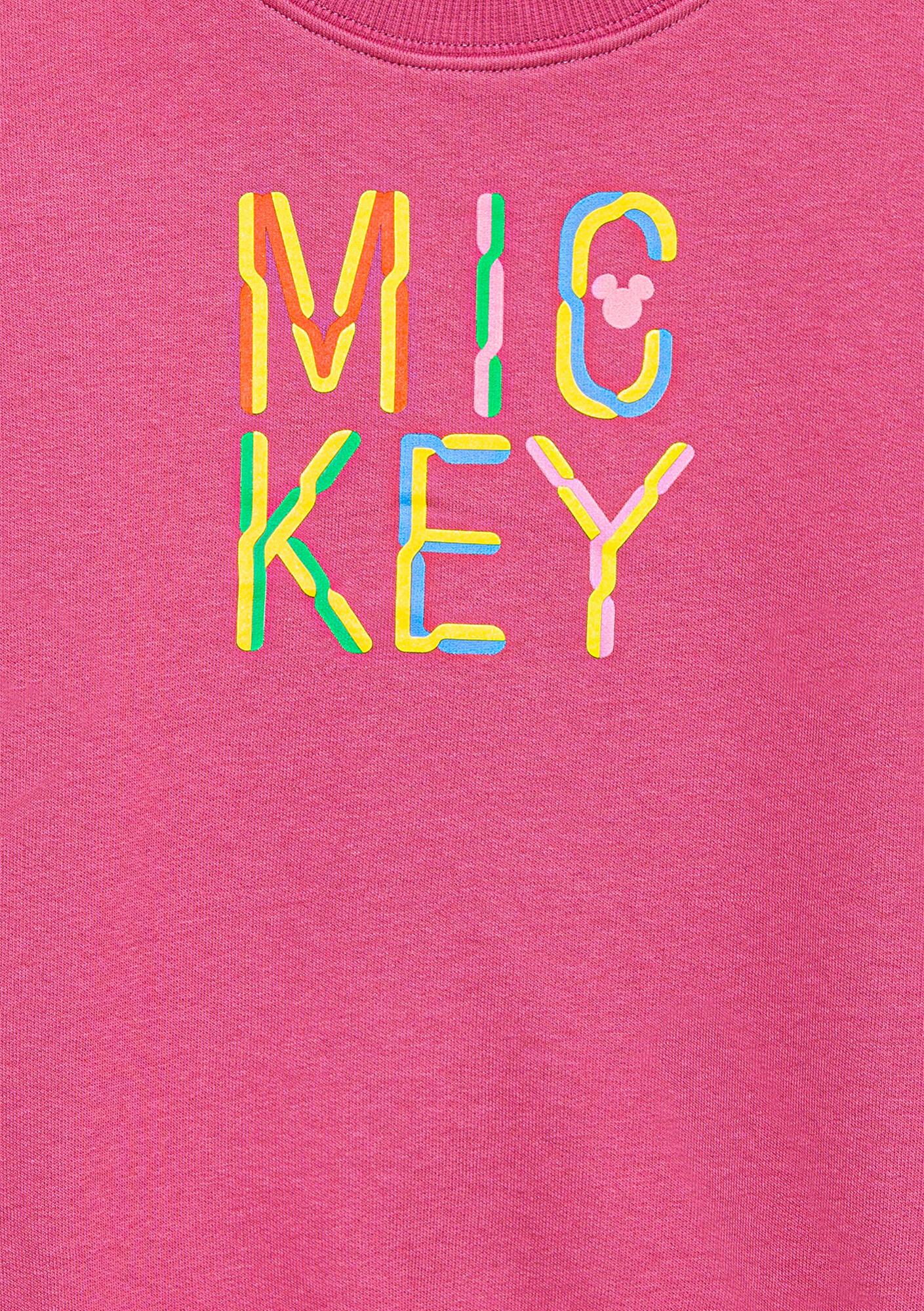 Mavi Mickey Baskılı Pembe Sweatshirt 7S10142-71085