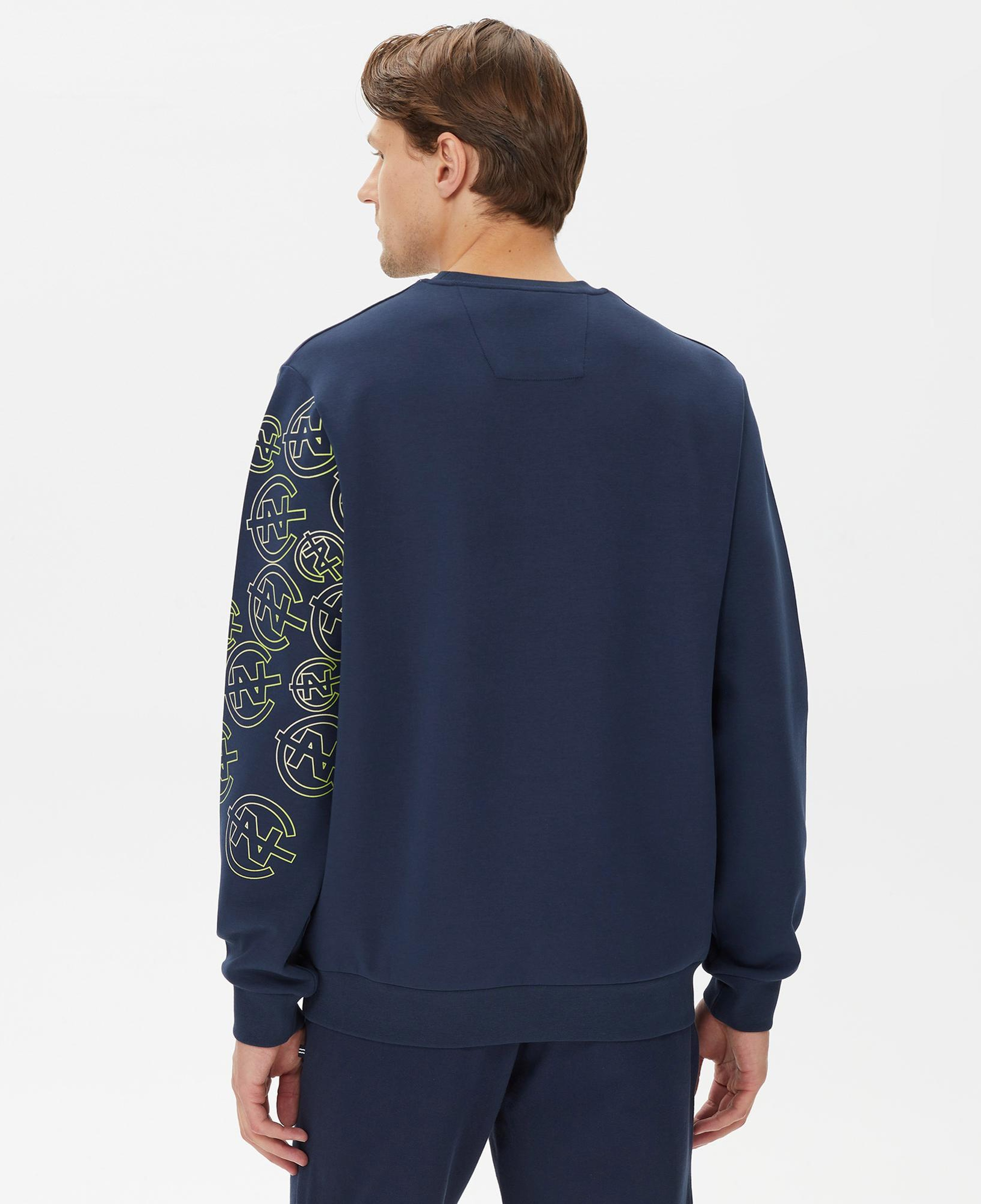 Nautica Erkek Lacivert Standart Fit Sweatshirt