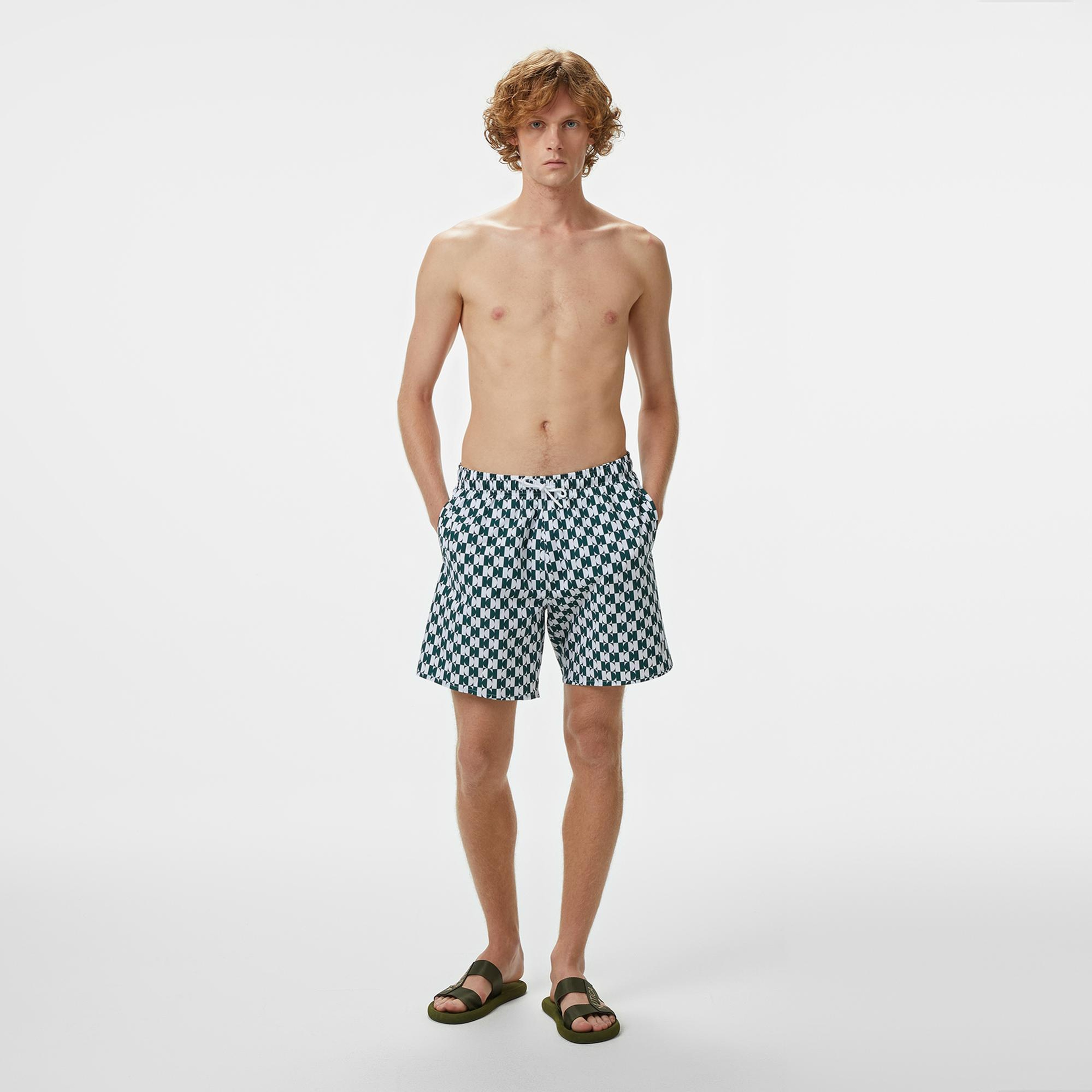 Nautica Erkek Yeşil Deniz Şortu