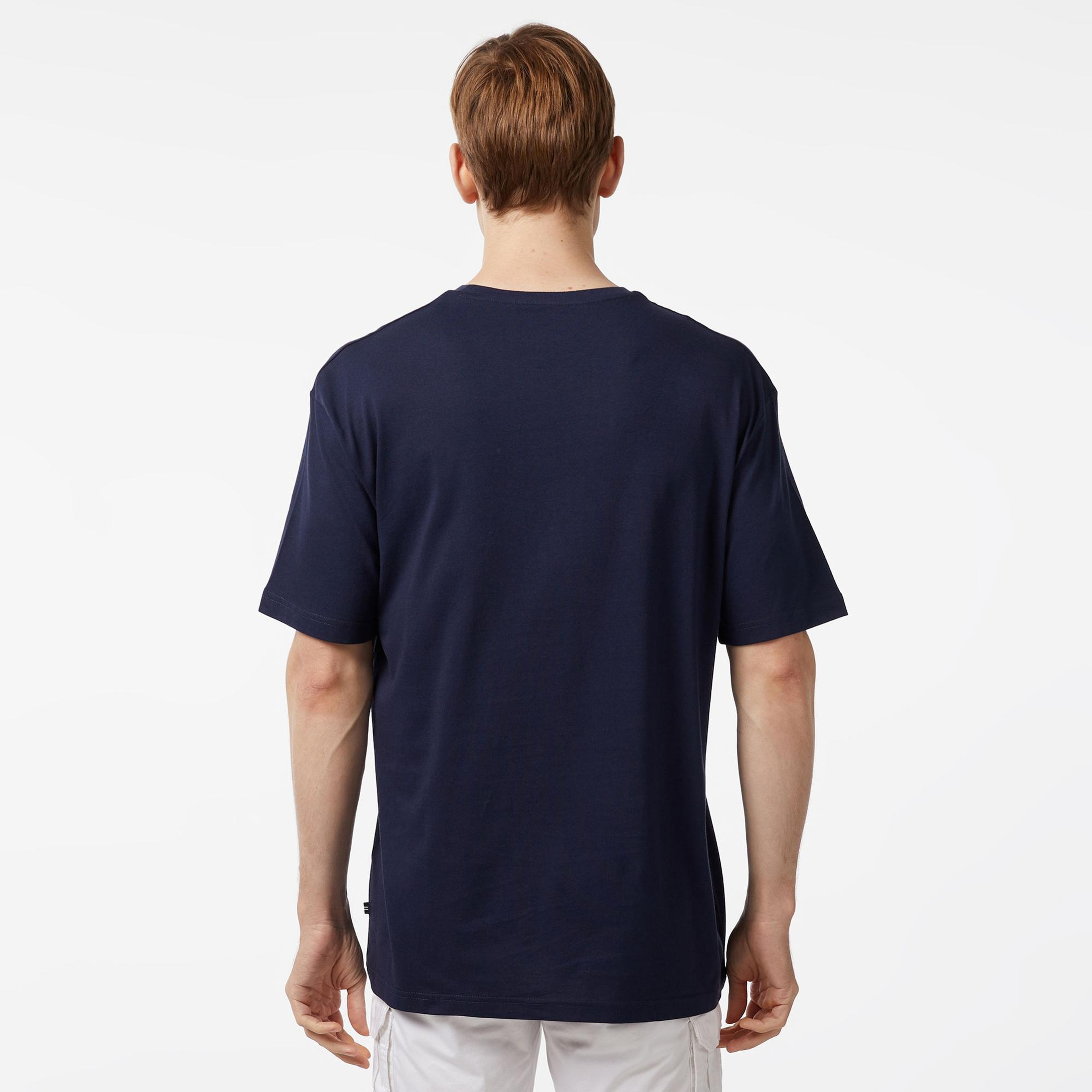 Nautica Erkek Lacivert Oversize T-Shirt