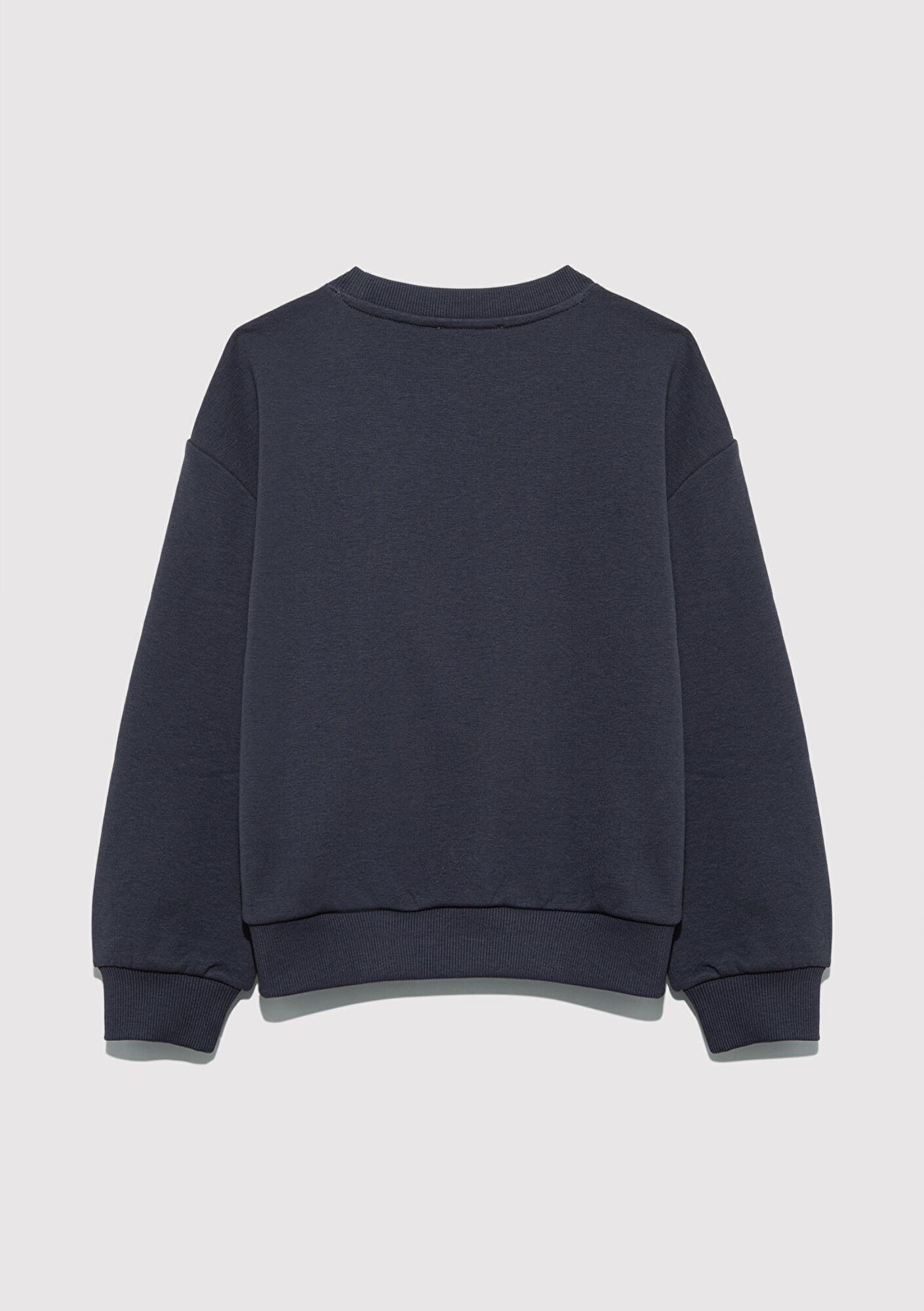 Mavi Kuromi Baskılı Antrasit Sweatshirt 7S10139-70087