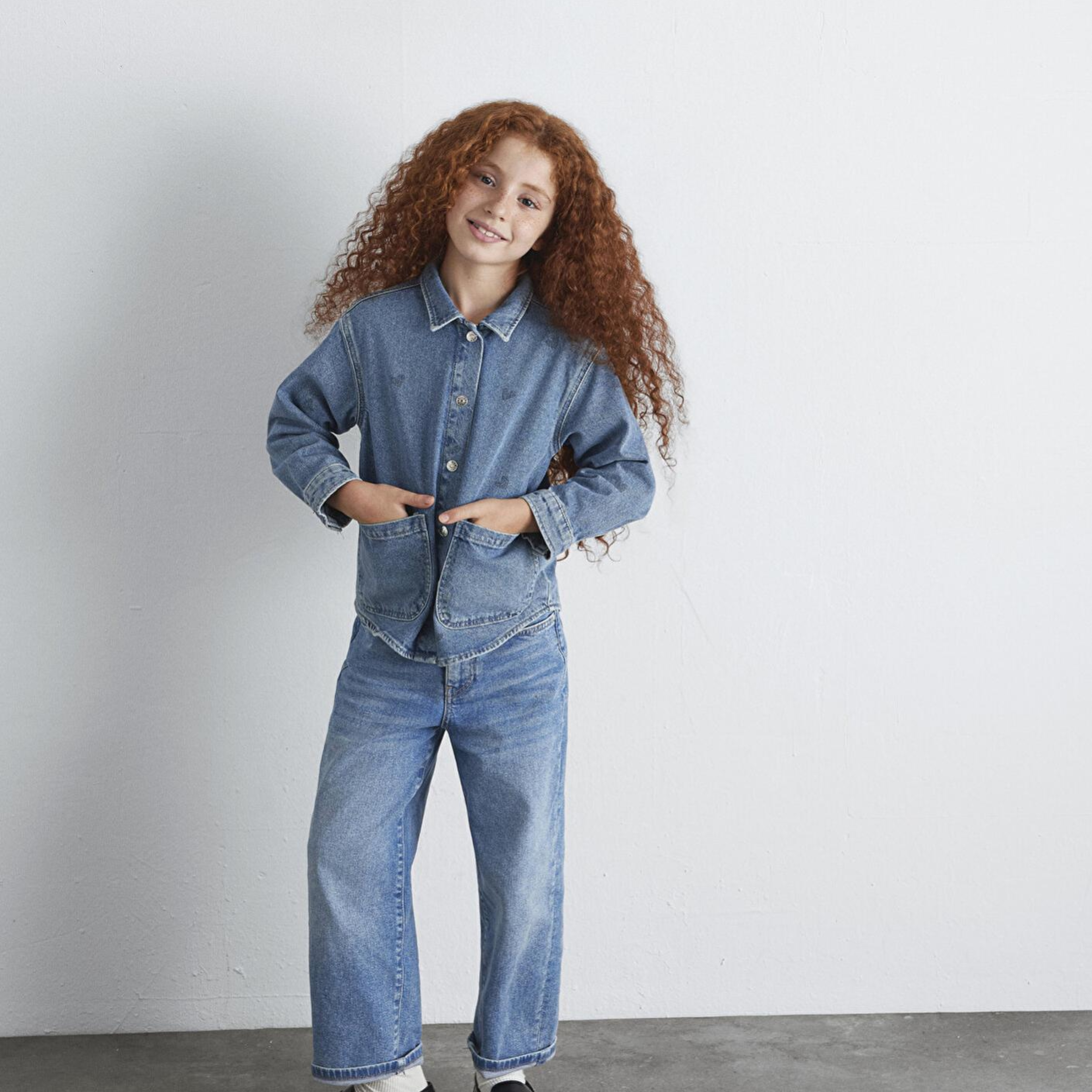 Mavi Lullu Açık Mavi Jean Gömlek Regular Fit / Normal Kesim 7210002-90880