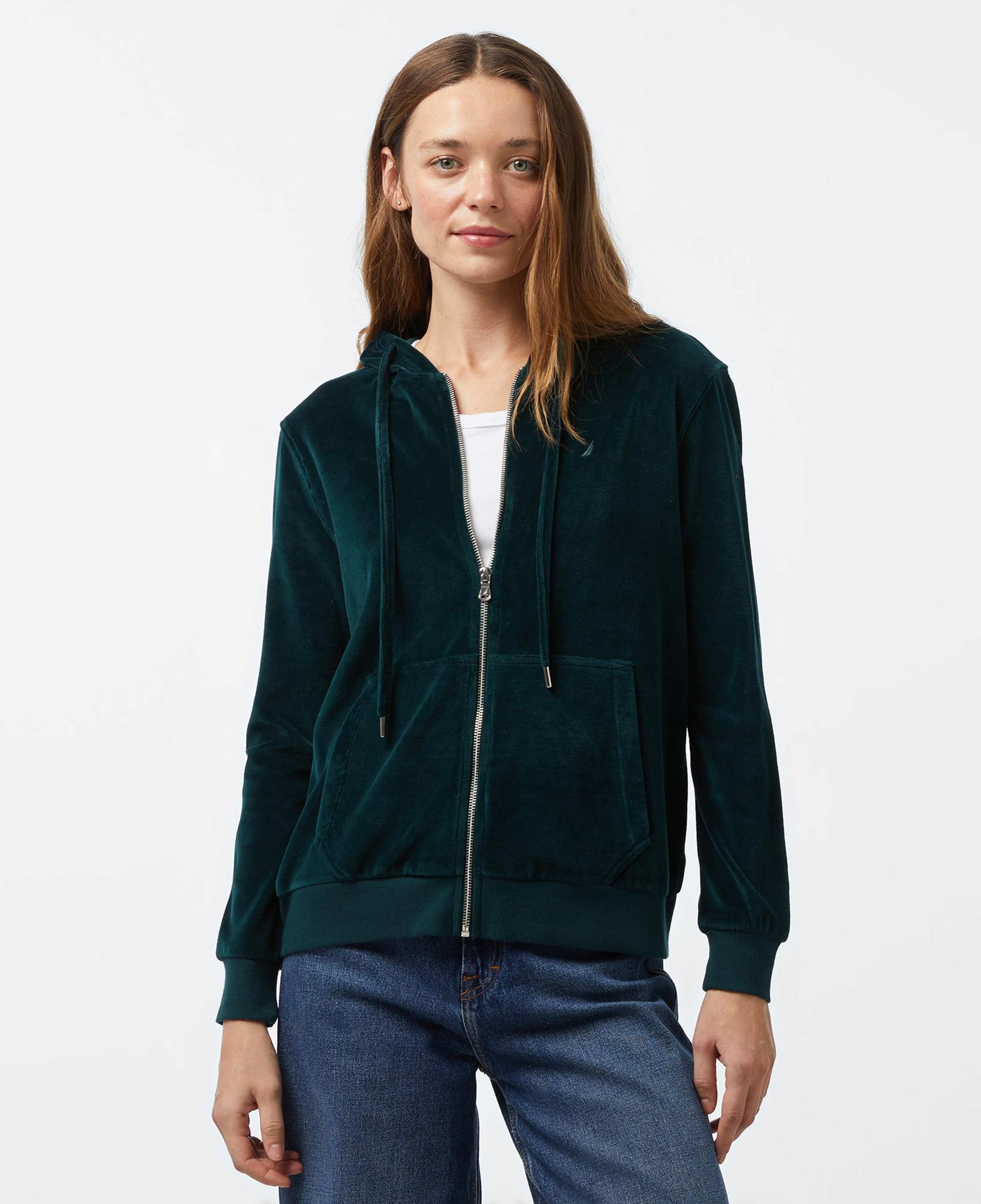 Nautica Kadın Yeşil Regular Fit Sweatshirt