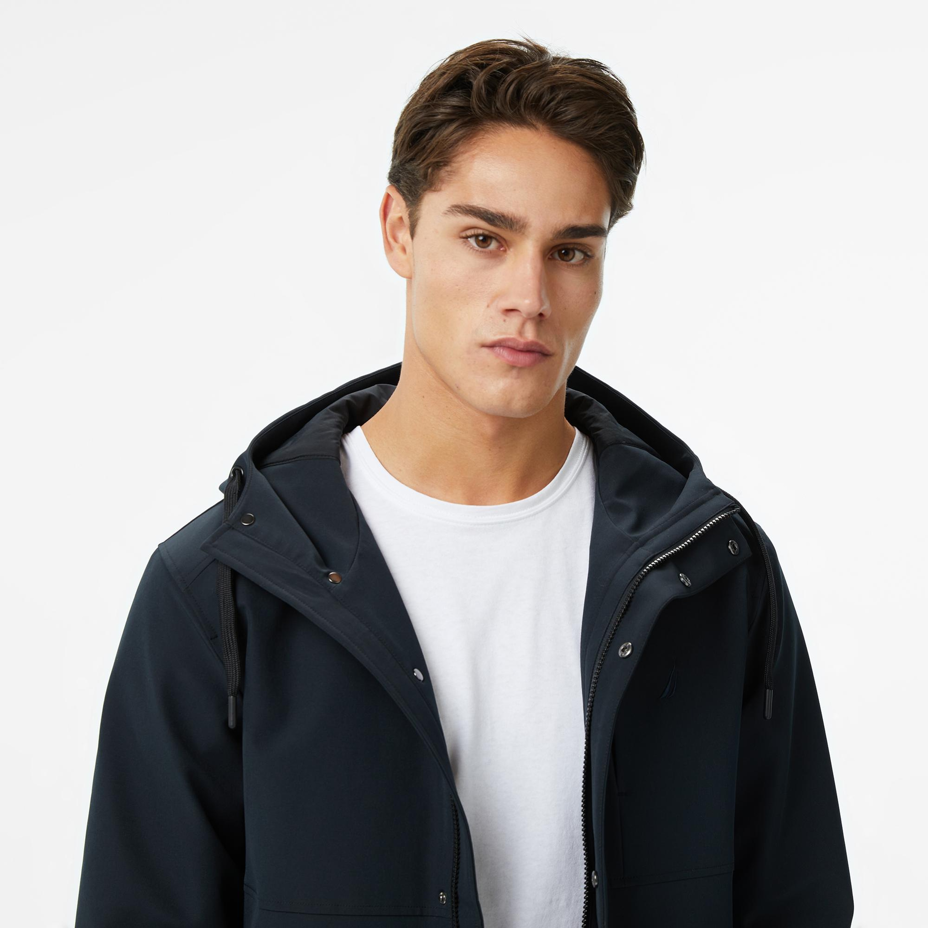 Nautica Erkek Siyah Regular Fit Mont