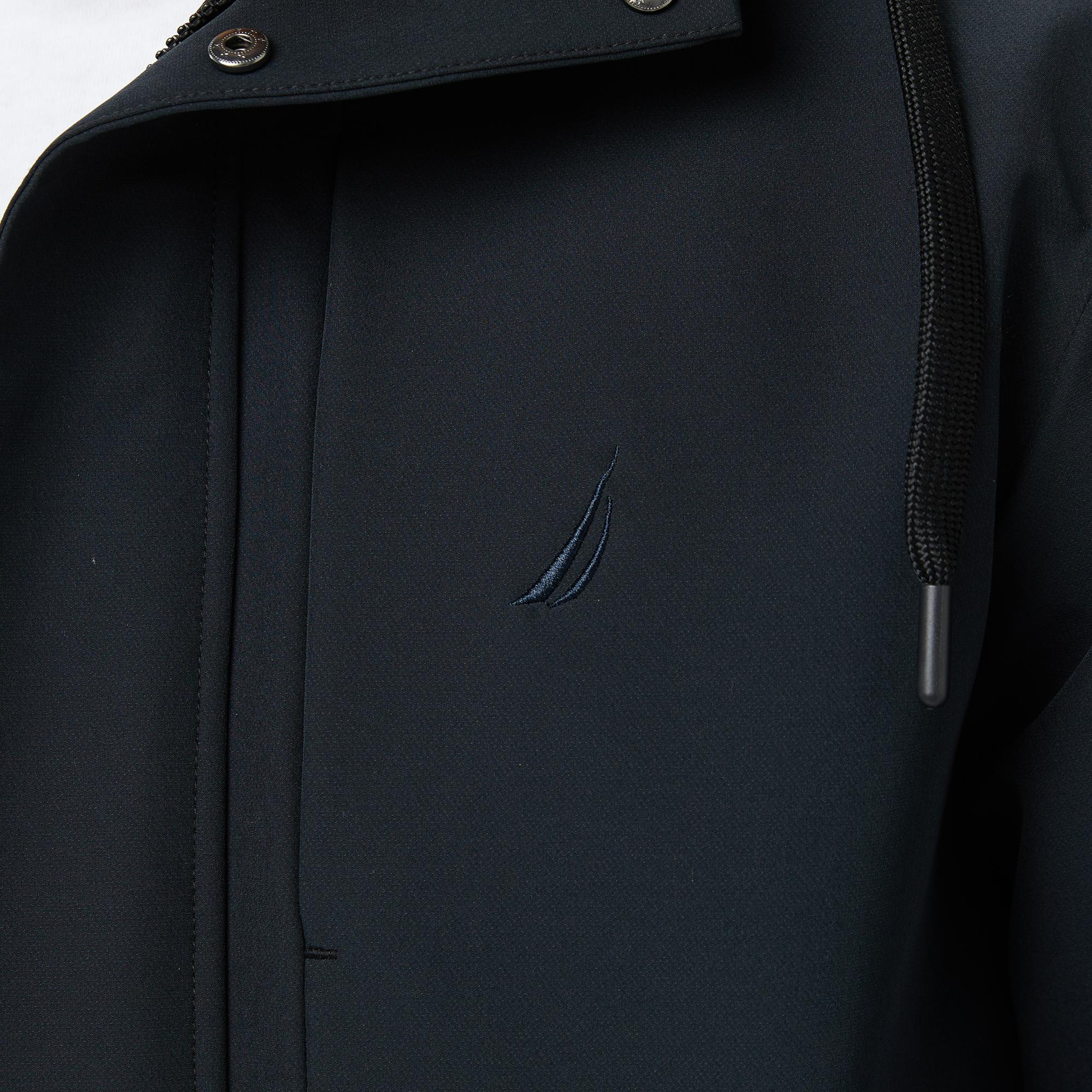 Nautica Erkek Siyah Regular Fit Mont