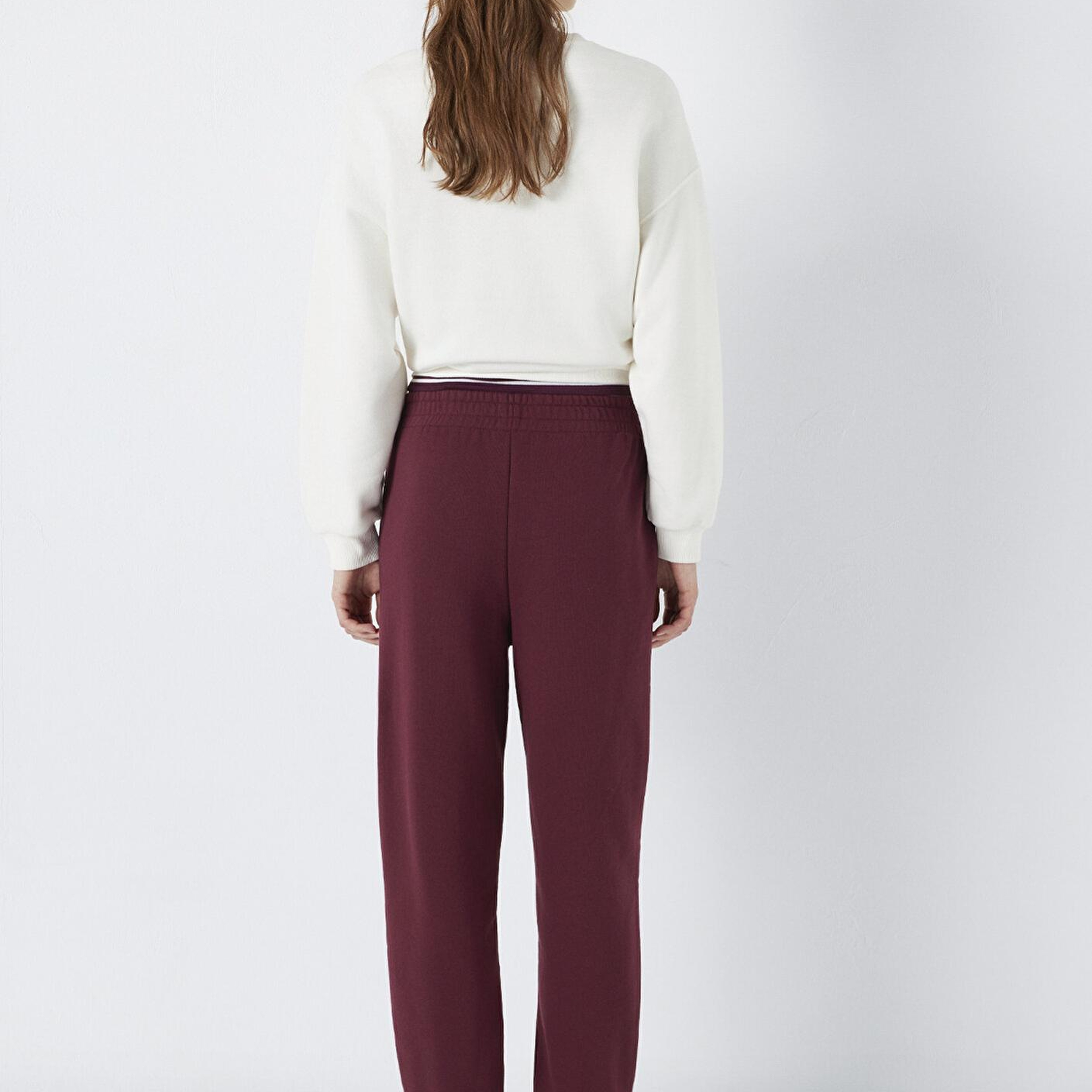 Mavi Mavi Logo Baskılı Bordo Eşofman Altı 1010757-90705