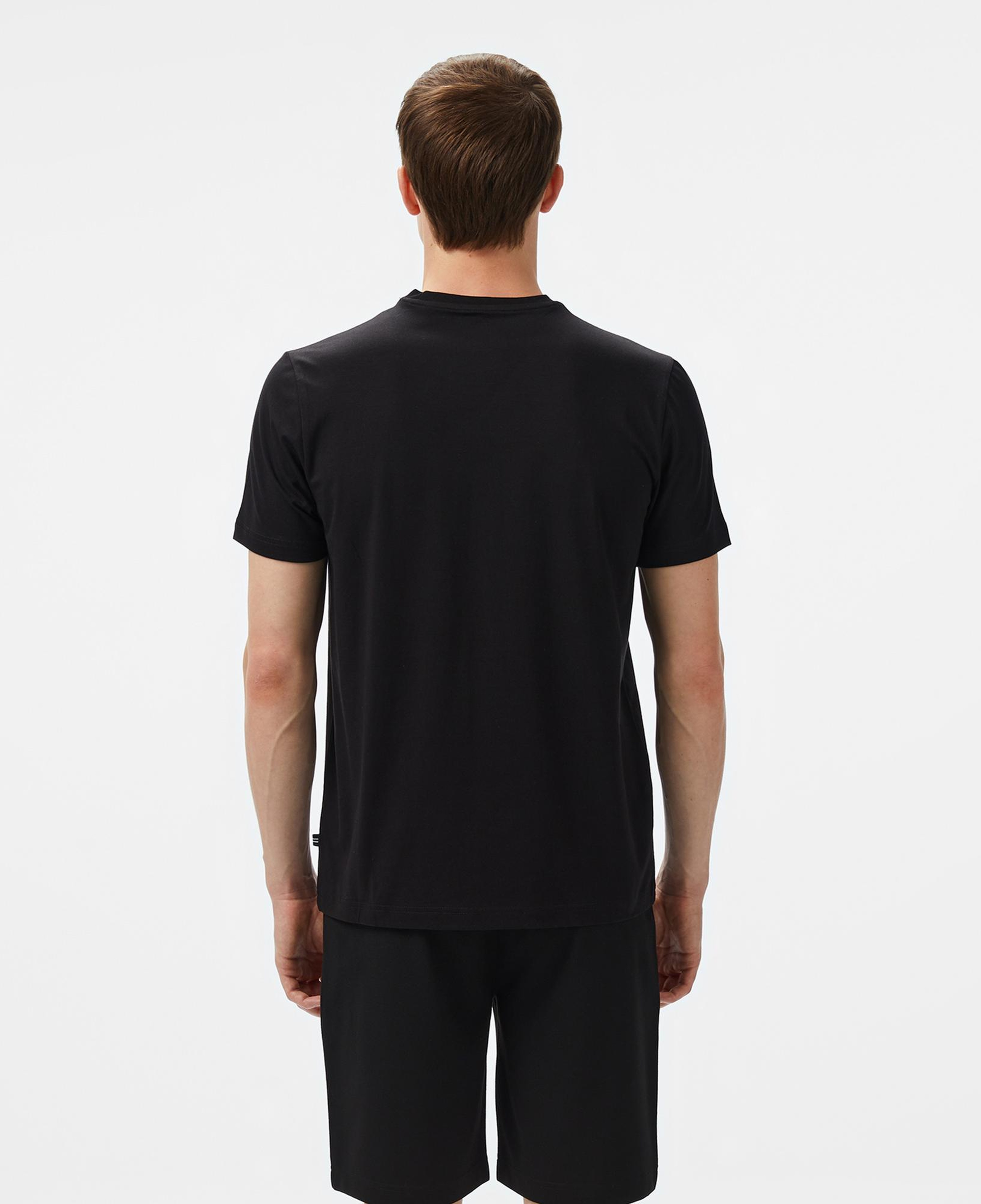 Nautica Erkek Siyah Regular Fit T-Shirt