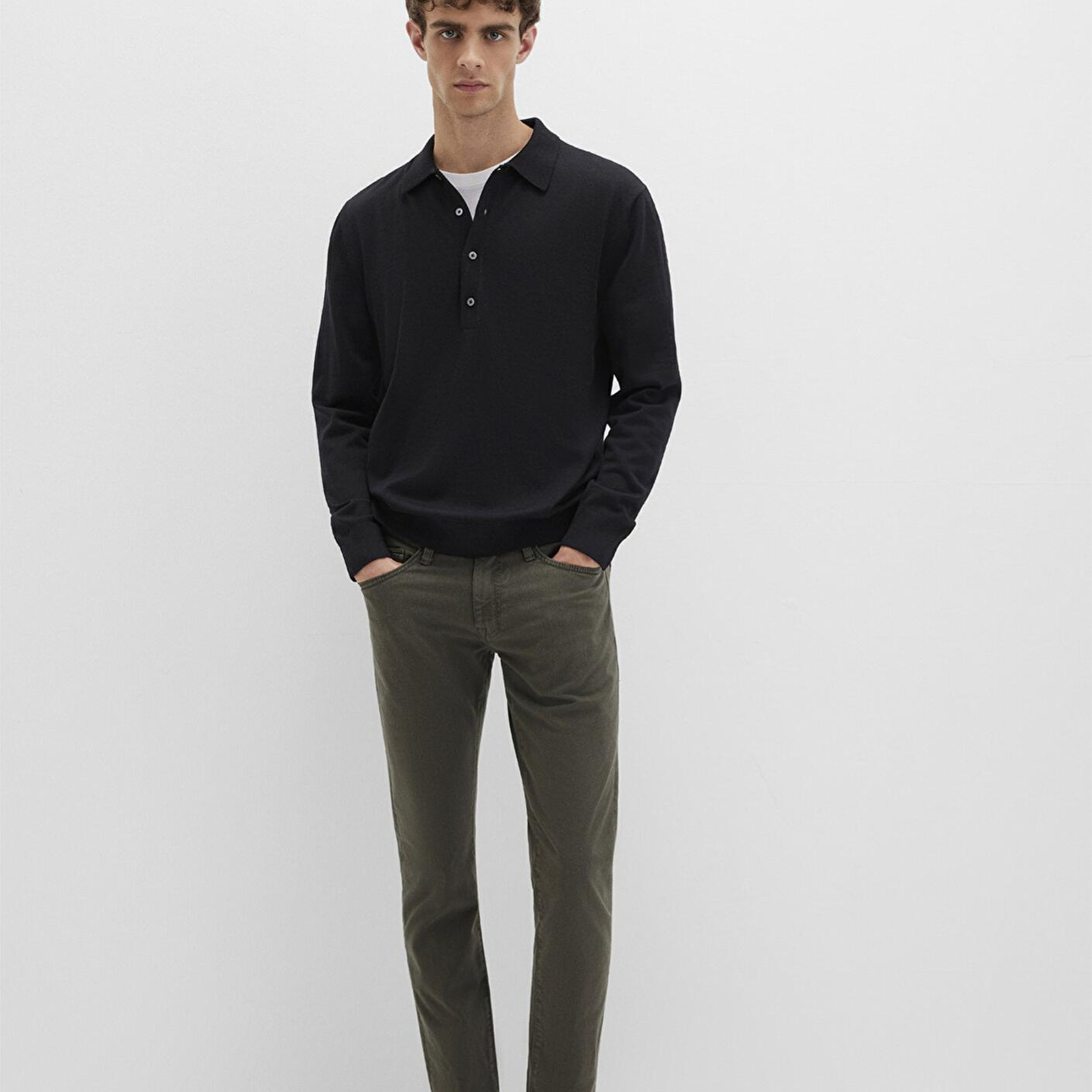 Mavi Jake Mavi Black Koyu Yeşil Gabardin Pantolon 0042290685