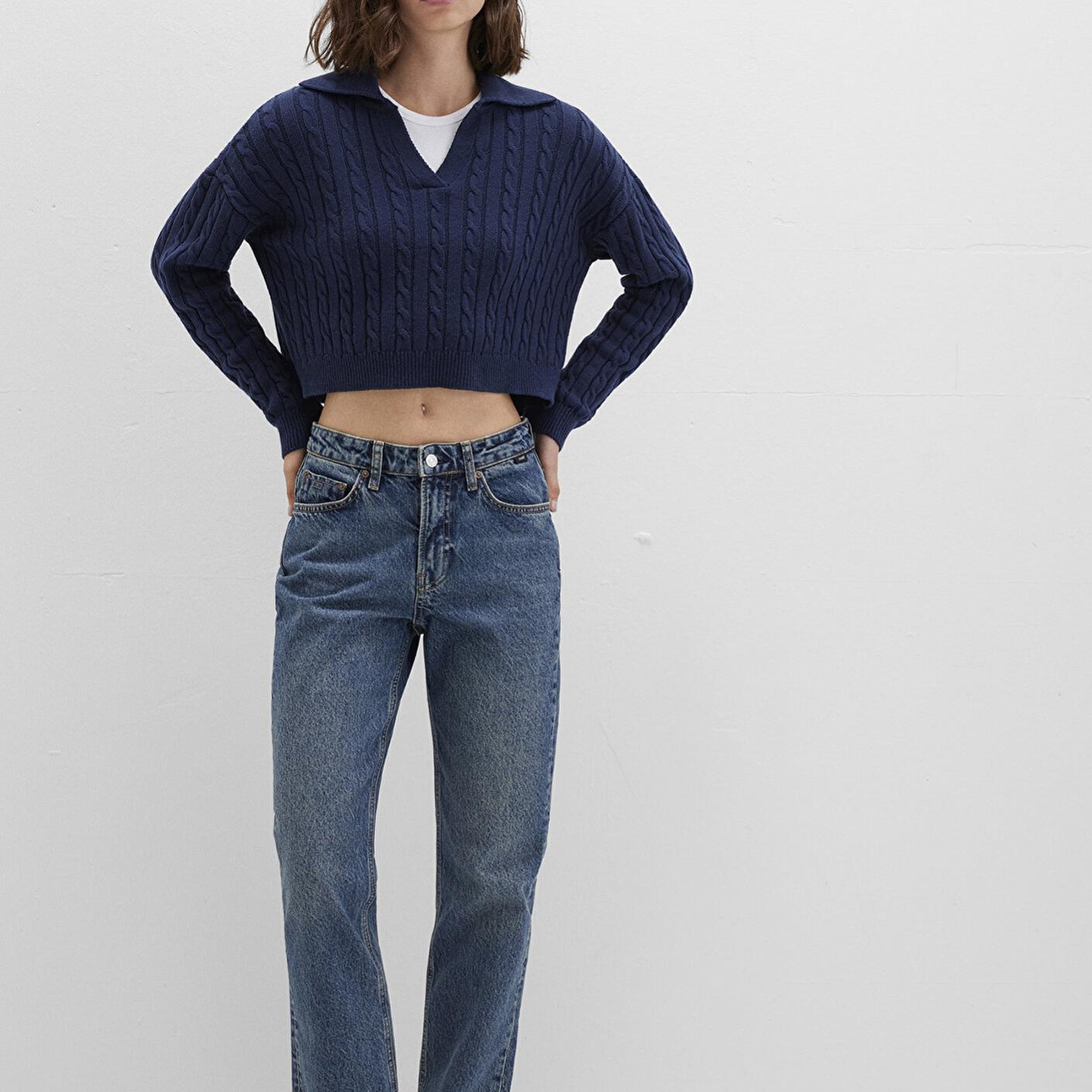 Mavi Lacivert Triko Polo 1710717-70497