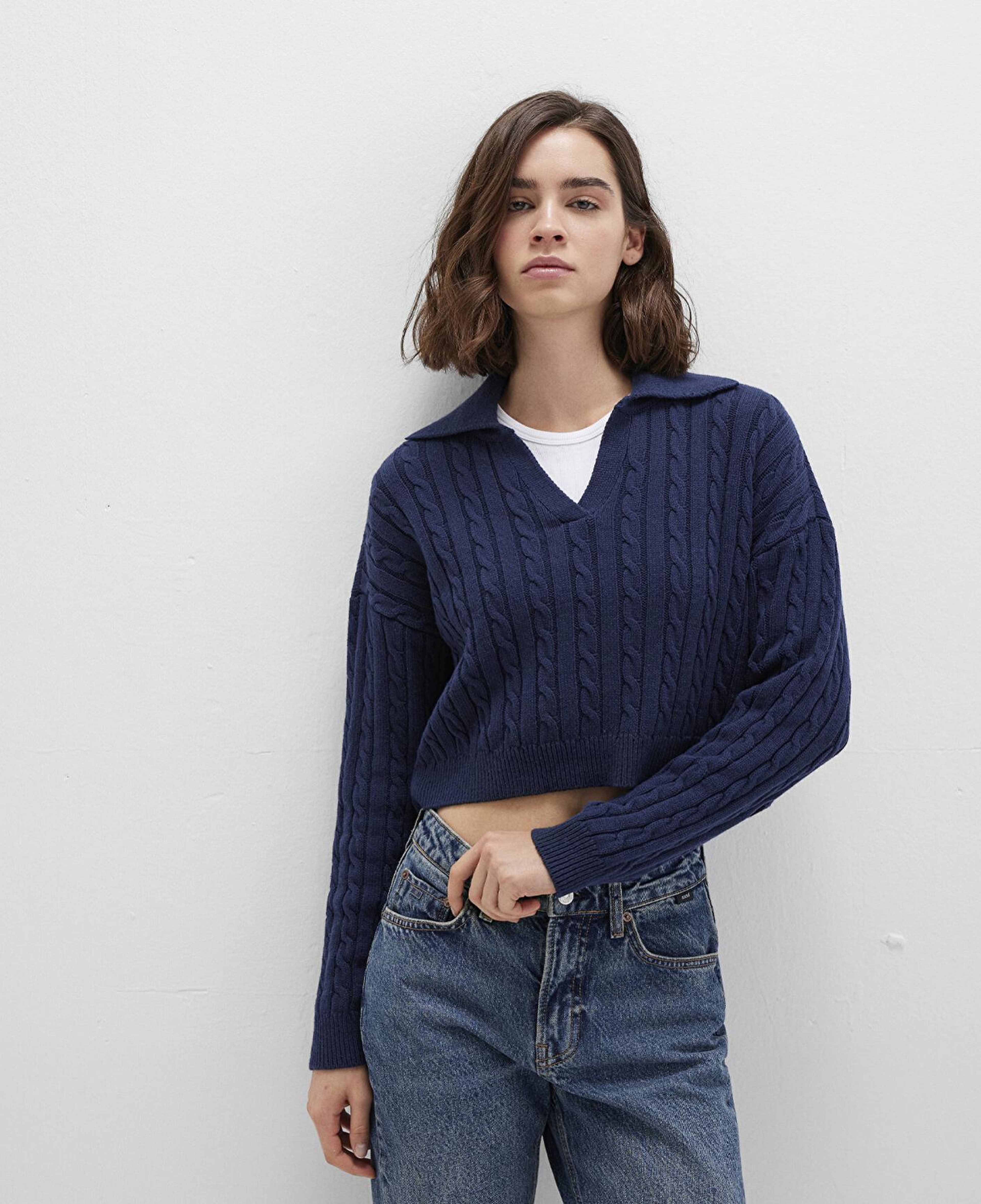 Mavi Lacivert Triko Polo 1710717-70497