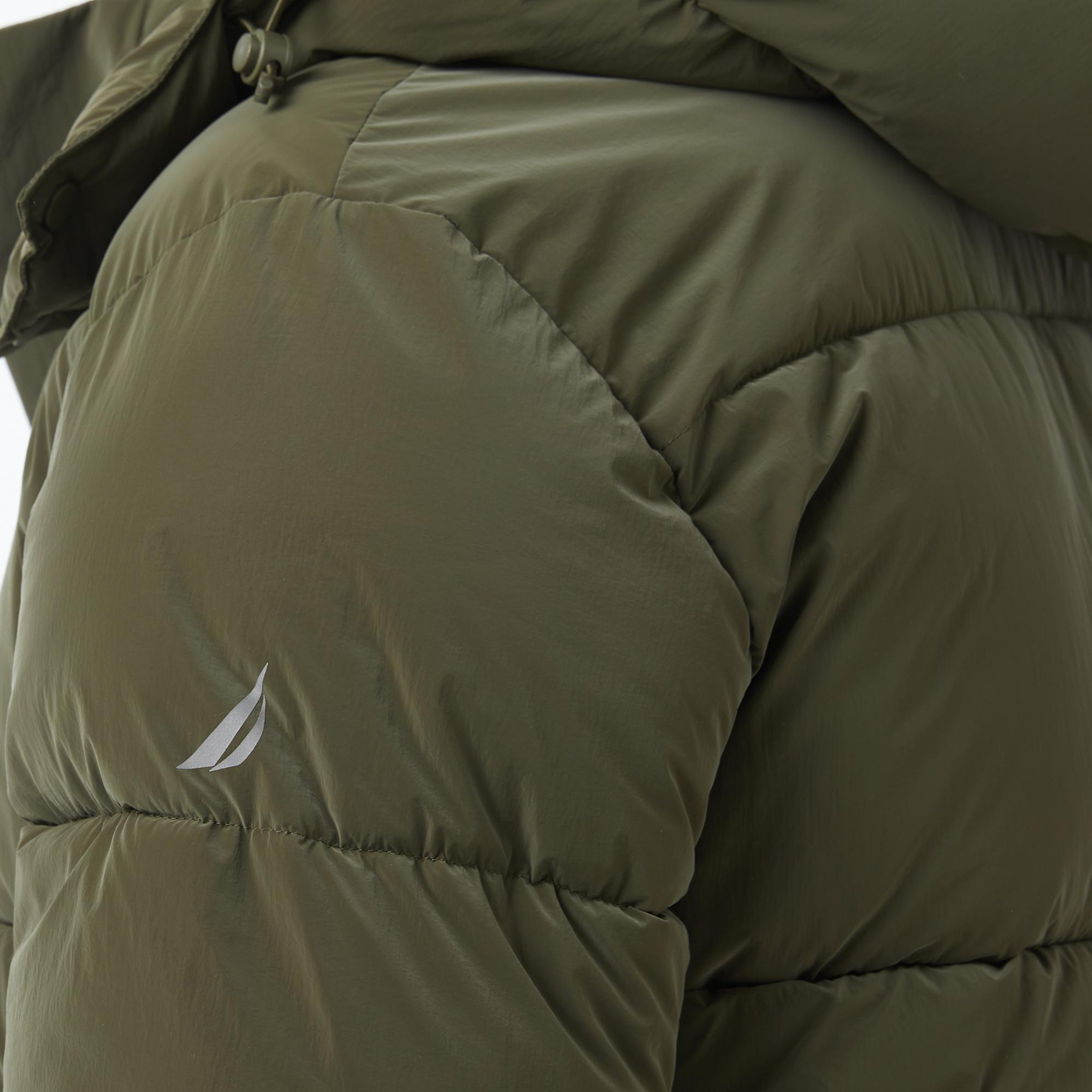 Nautica Erkek Yeşil Regular Fit Mont