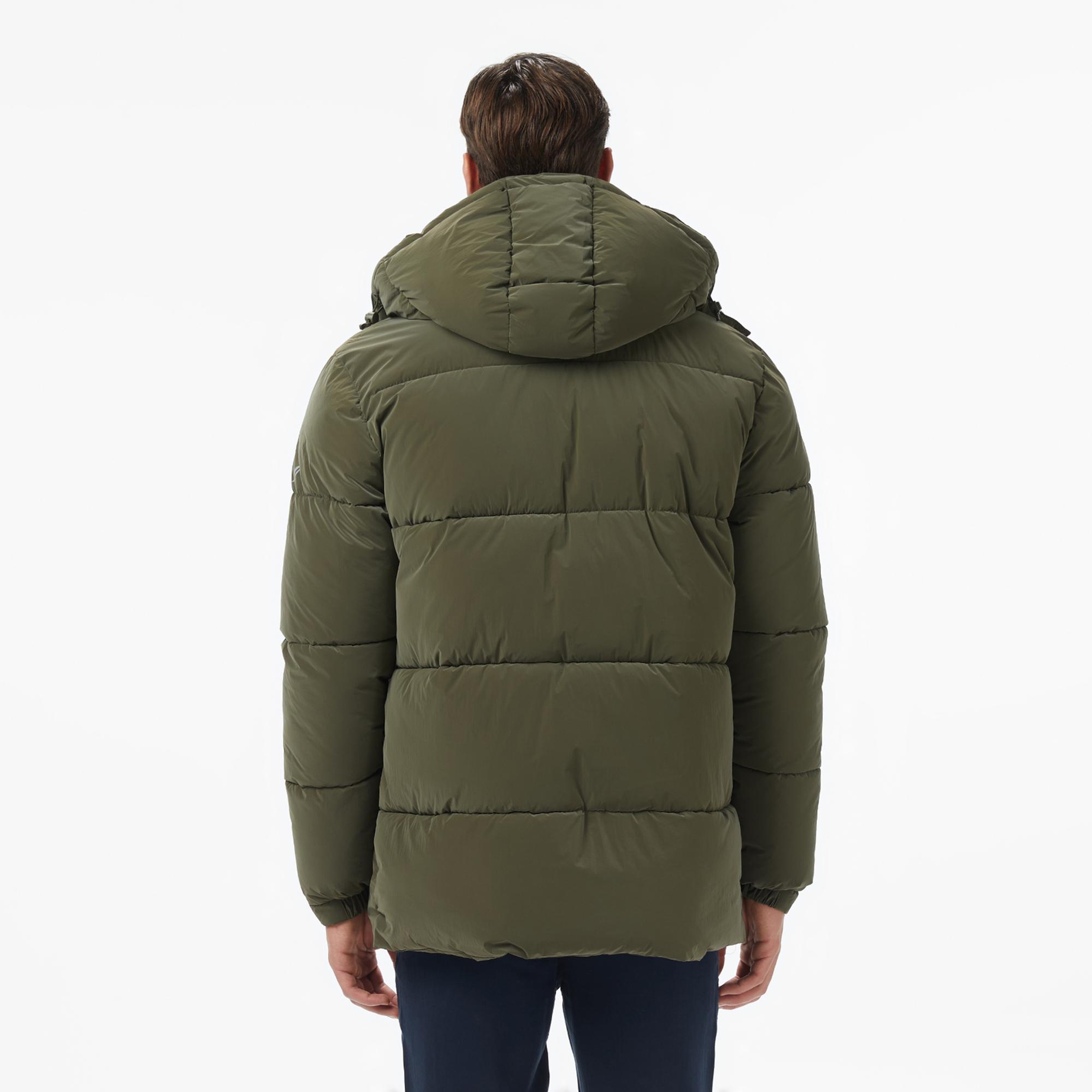 Nautica Erkek Yeşil Regular Fit Mont