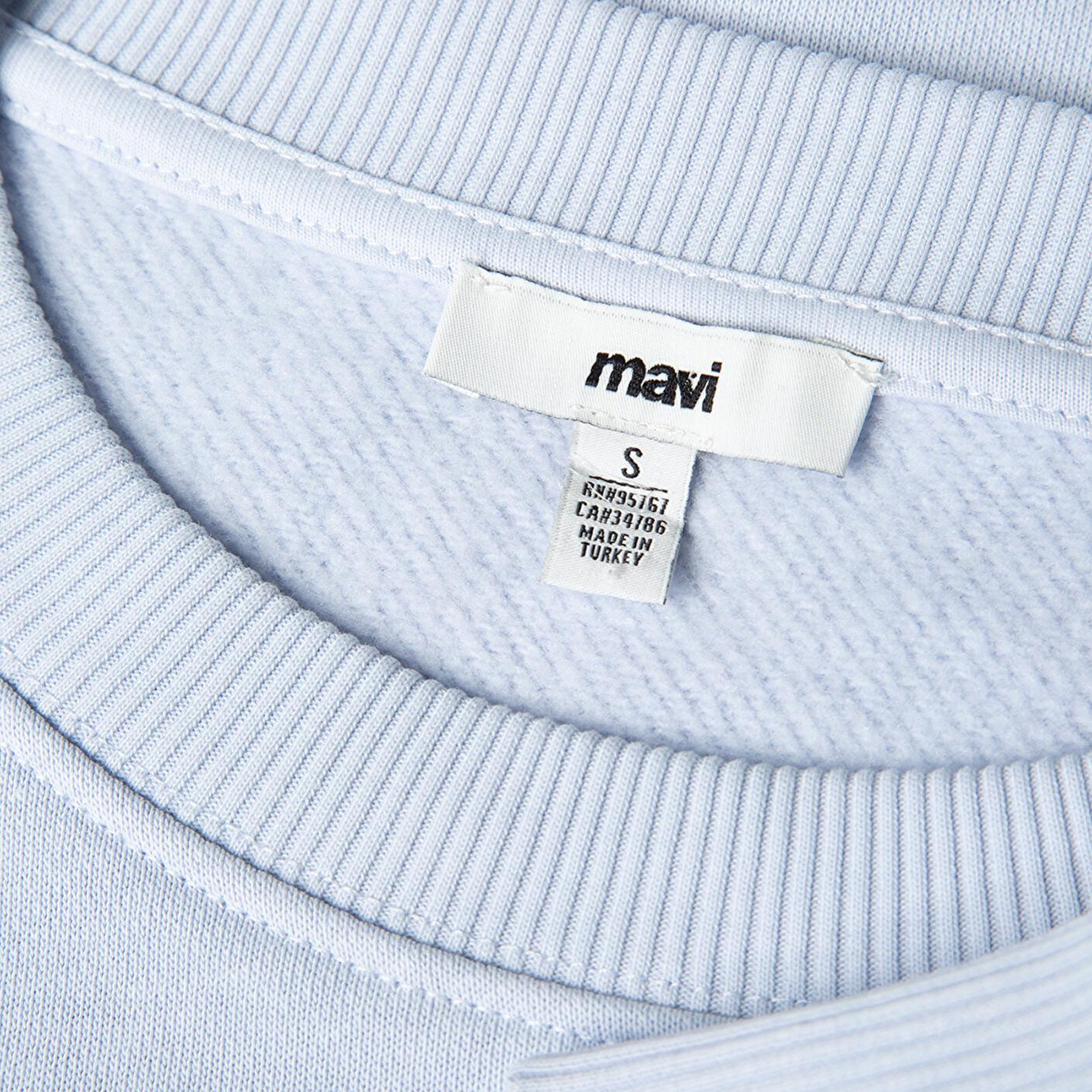 Mavi Bisiklet Yaka Mavi Sweatshirt 1S10387-89201