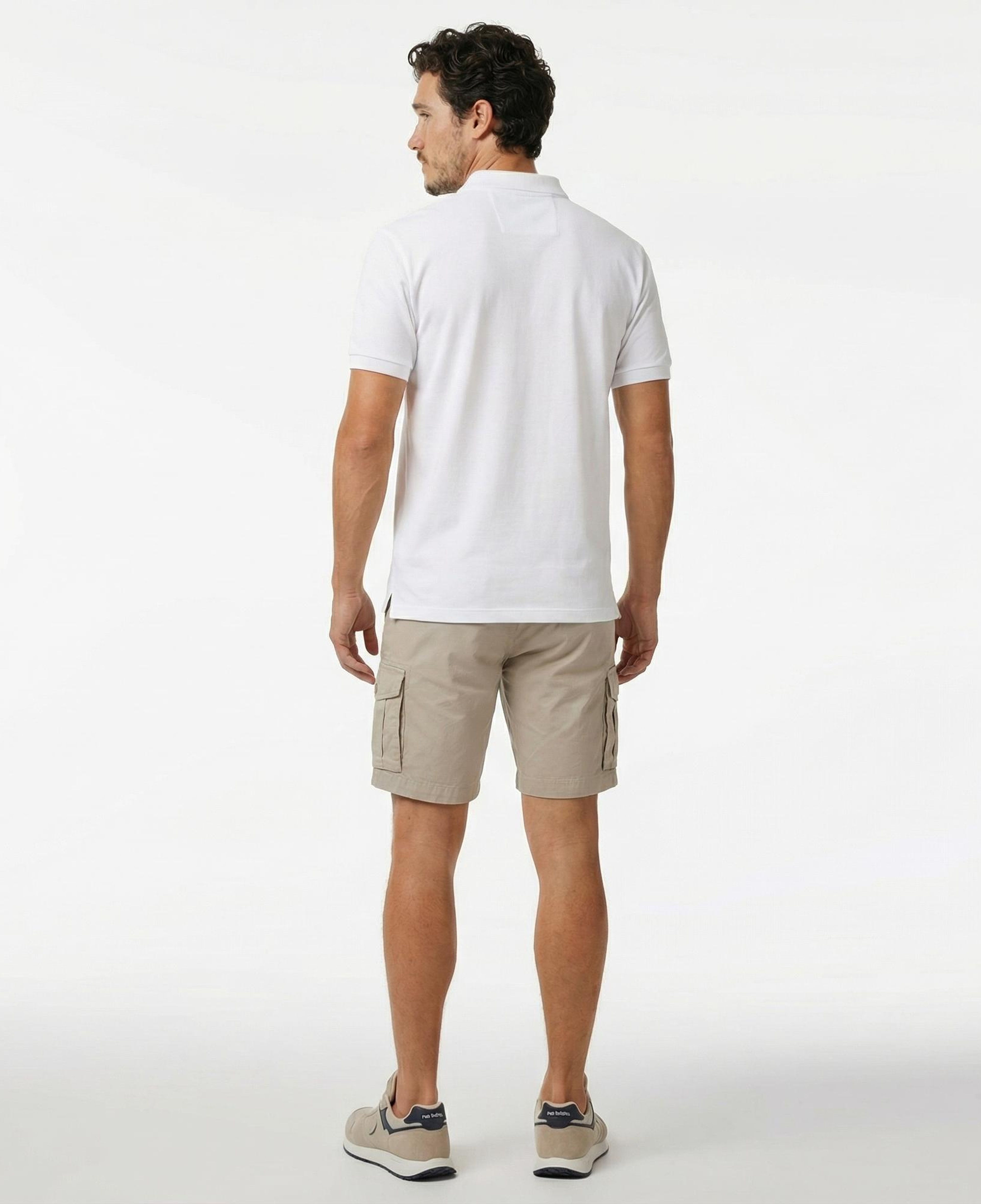 Nautica Erkek Bej Regular Fit Şort