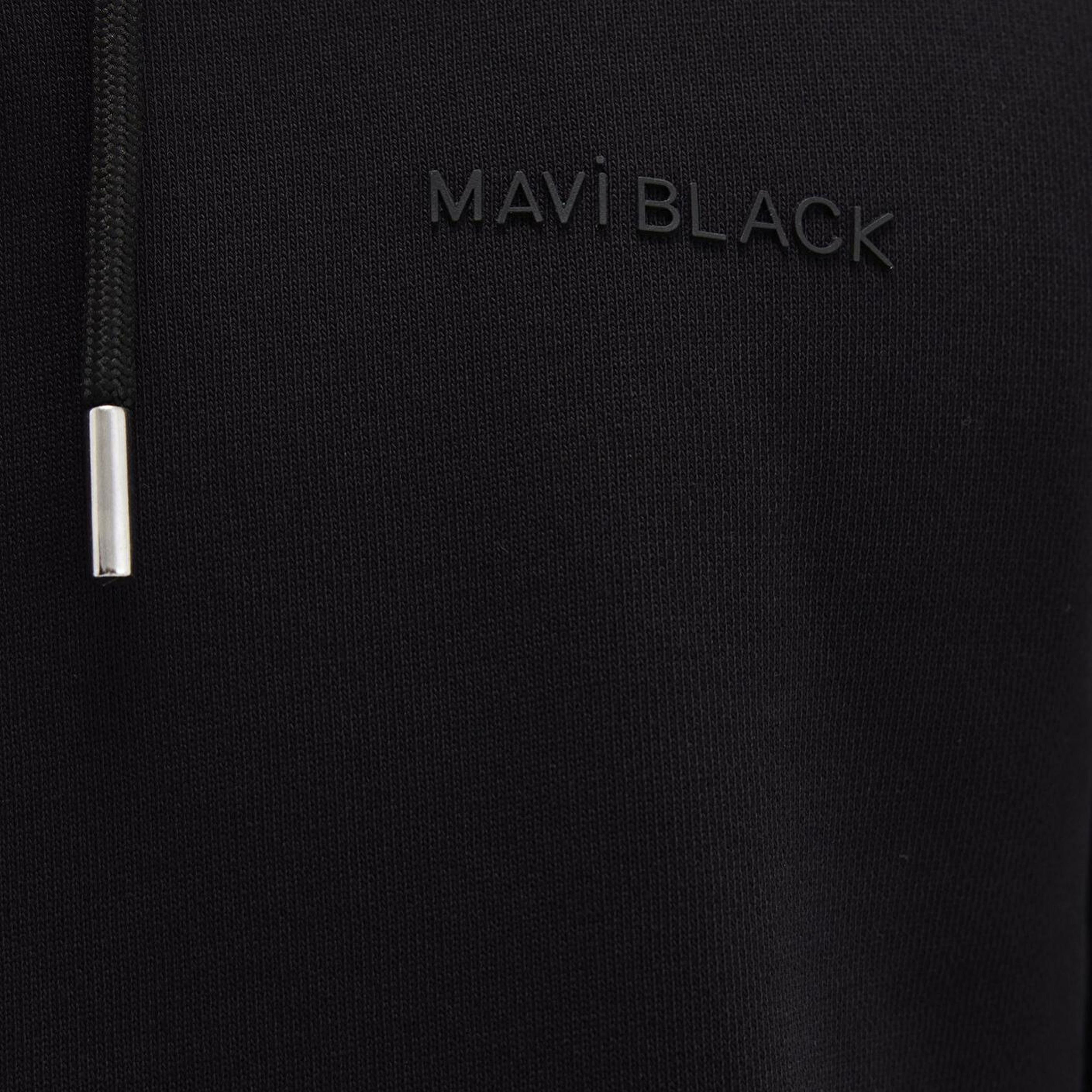 Mavi Mavi Black Kapüşonlu Siyah Sweatshirt 0S10384-900