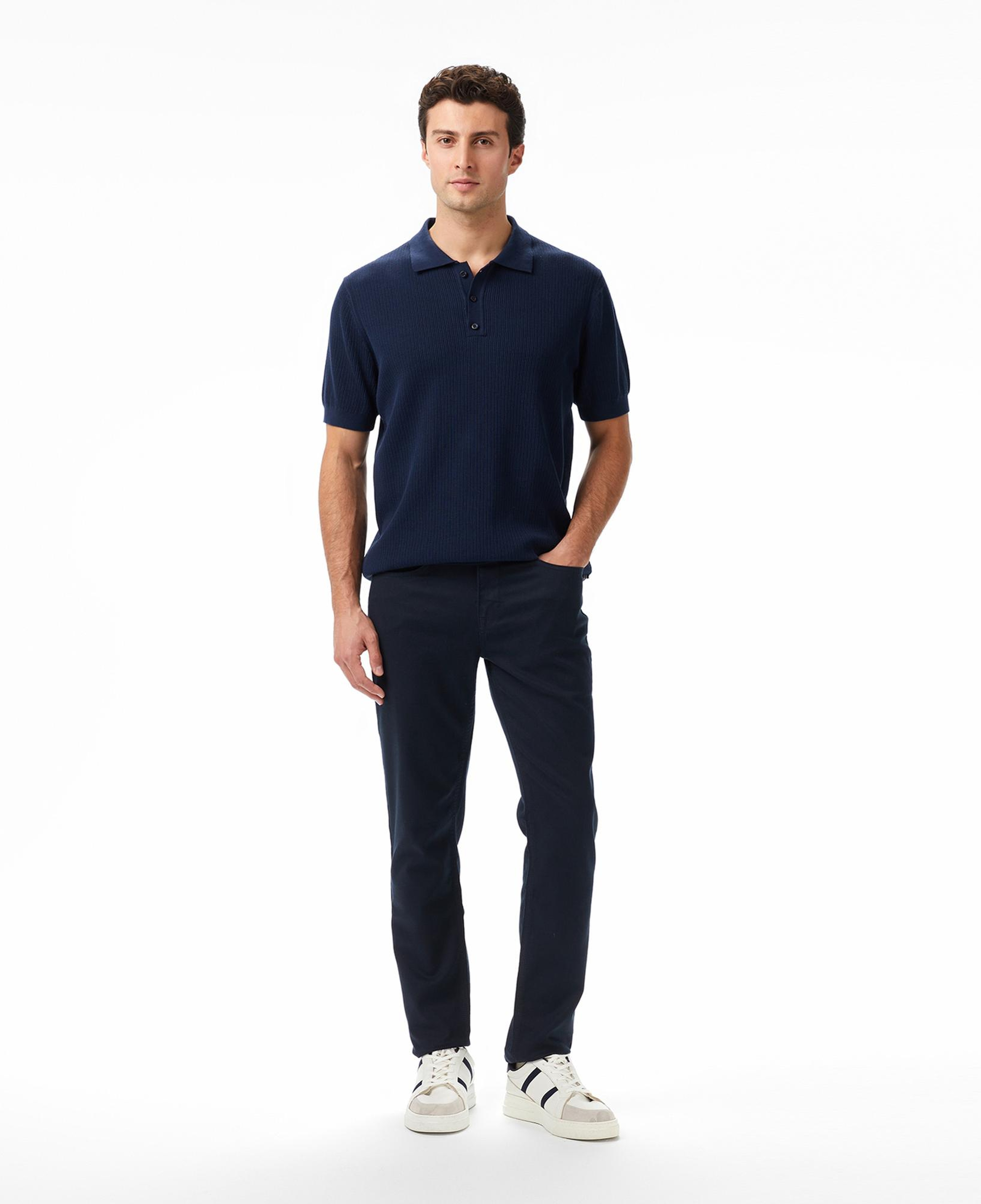 Nautica Erkek Lacivert Regular Fit Kısa Kollu Triko