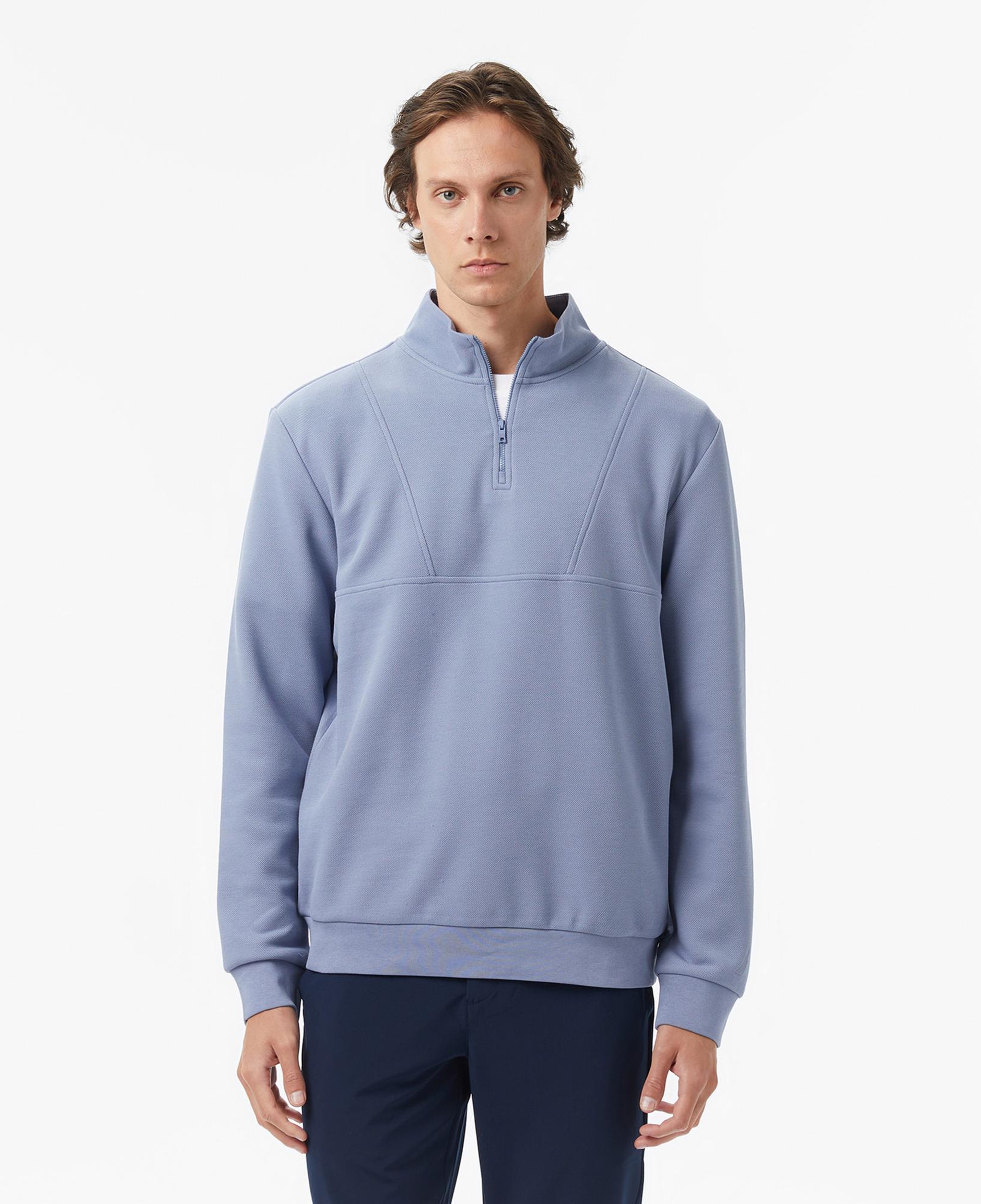 Nautica Erkek Mavi Classic Fit Sweatshirt