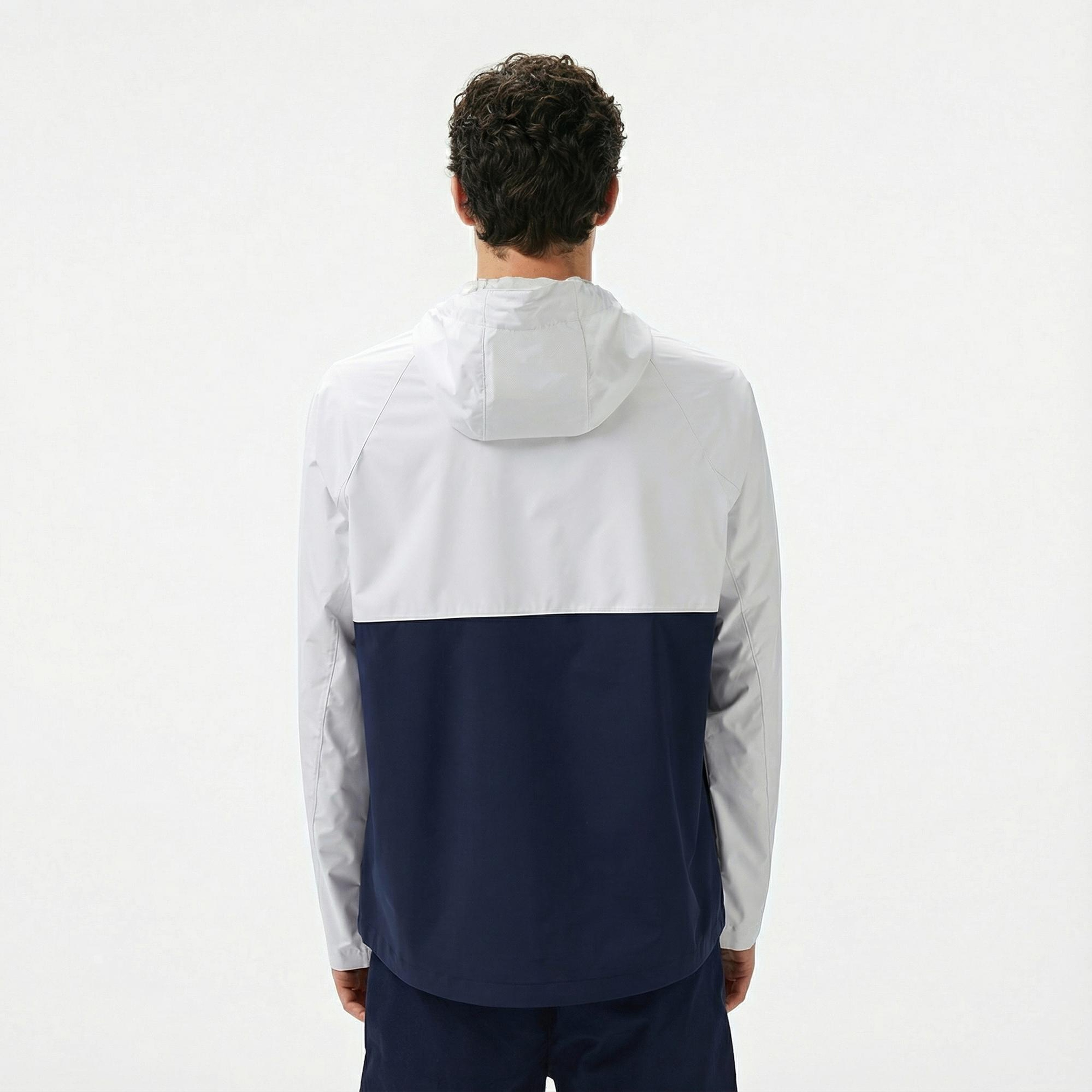 Nautica Erkek Beyaz Regular Fit Dik Yaka Mont