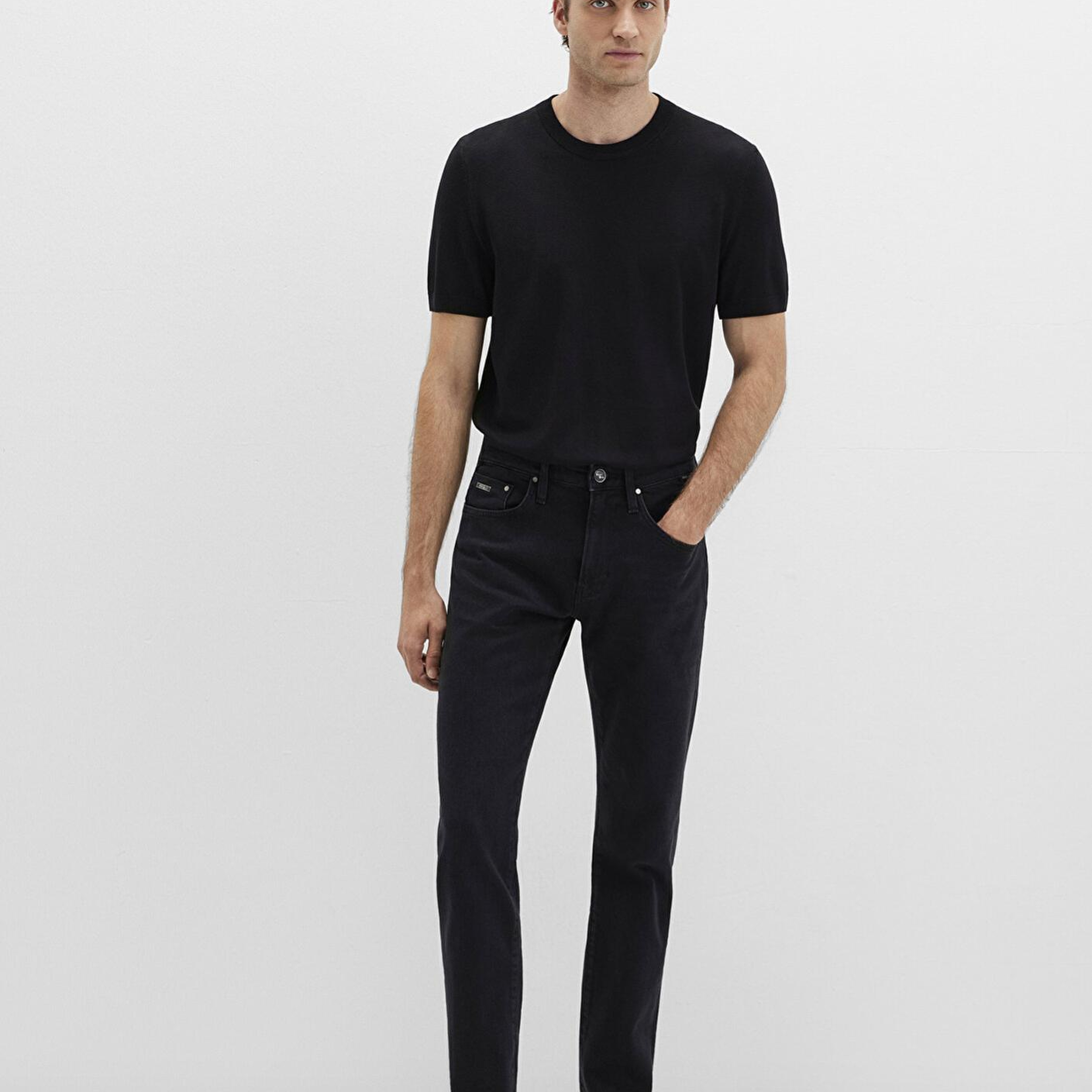 Mavi Marcus Lux Black Koyu Antrasit Smoke Jean Pantolon 0035190822