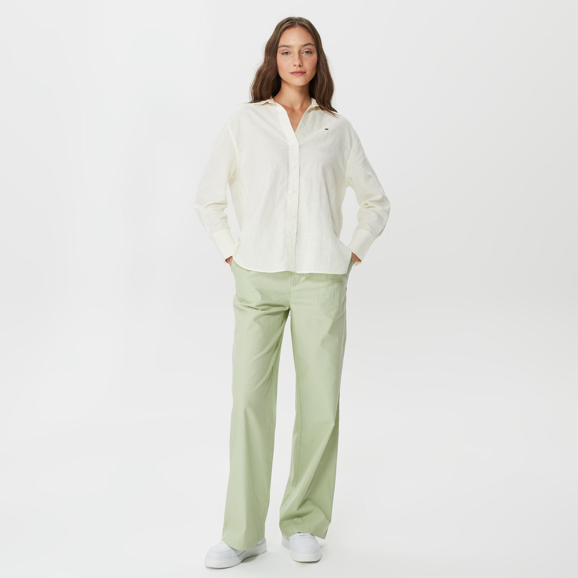 Nautica Kadın Yeşil Pantolon