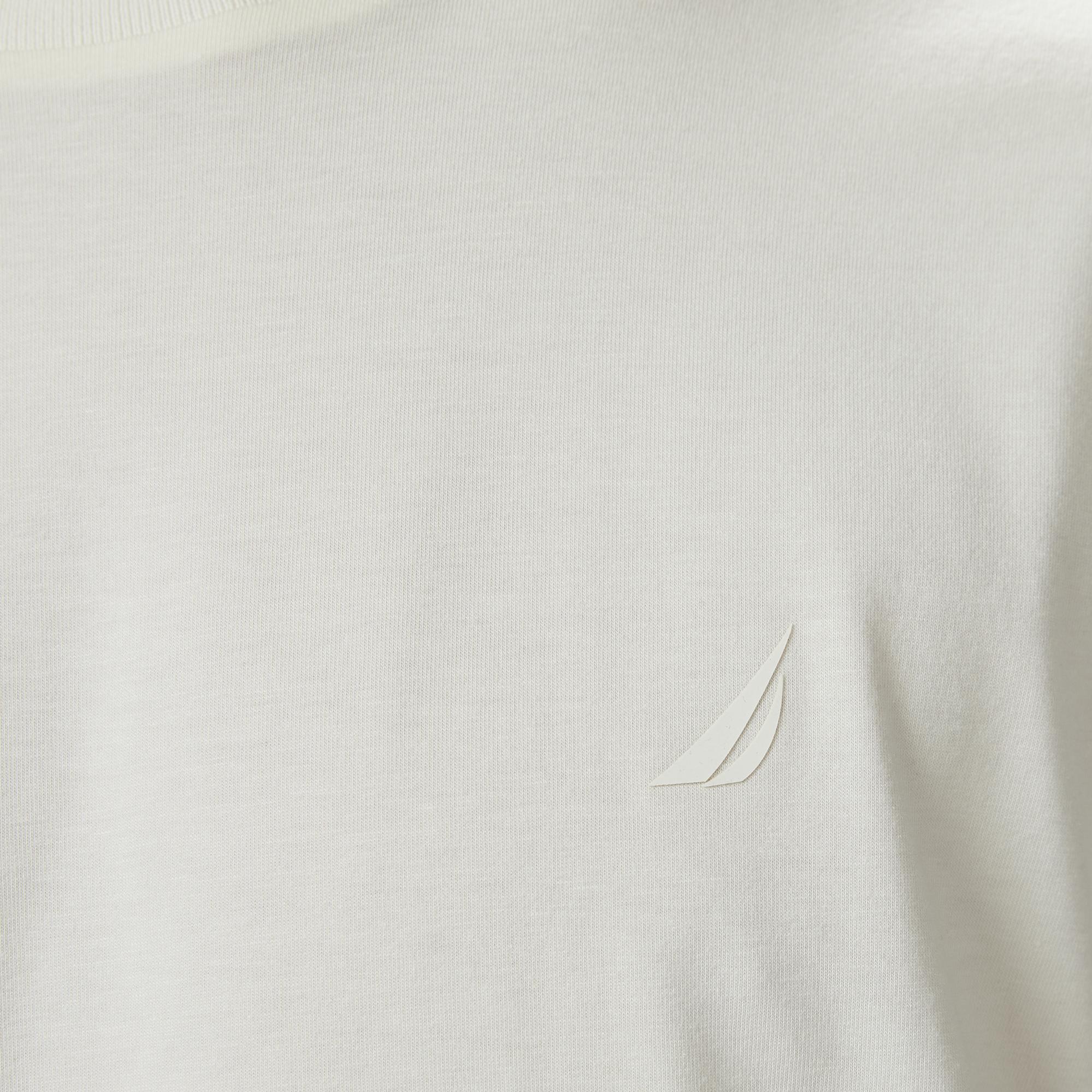 Nautica Erkek Krem Rengi Regular Fit T-Shirt