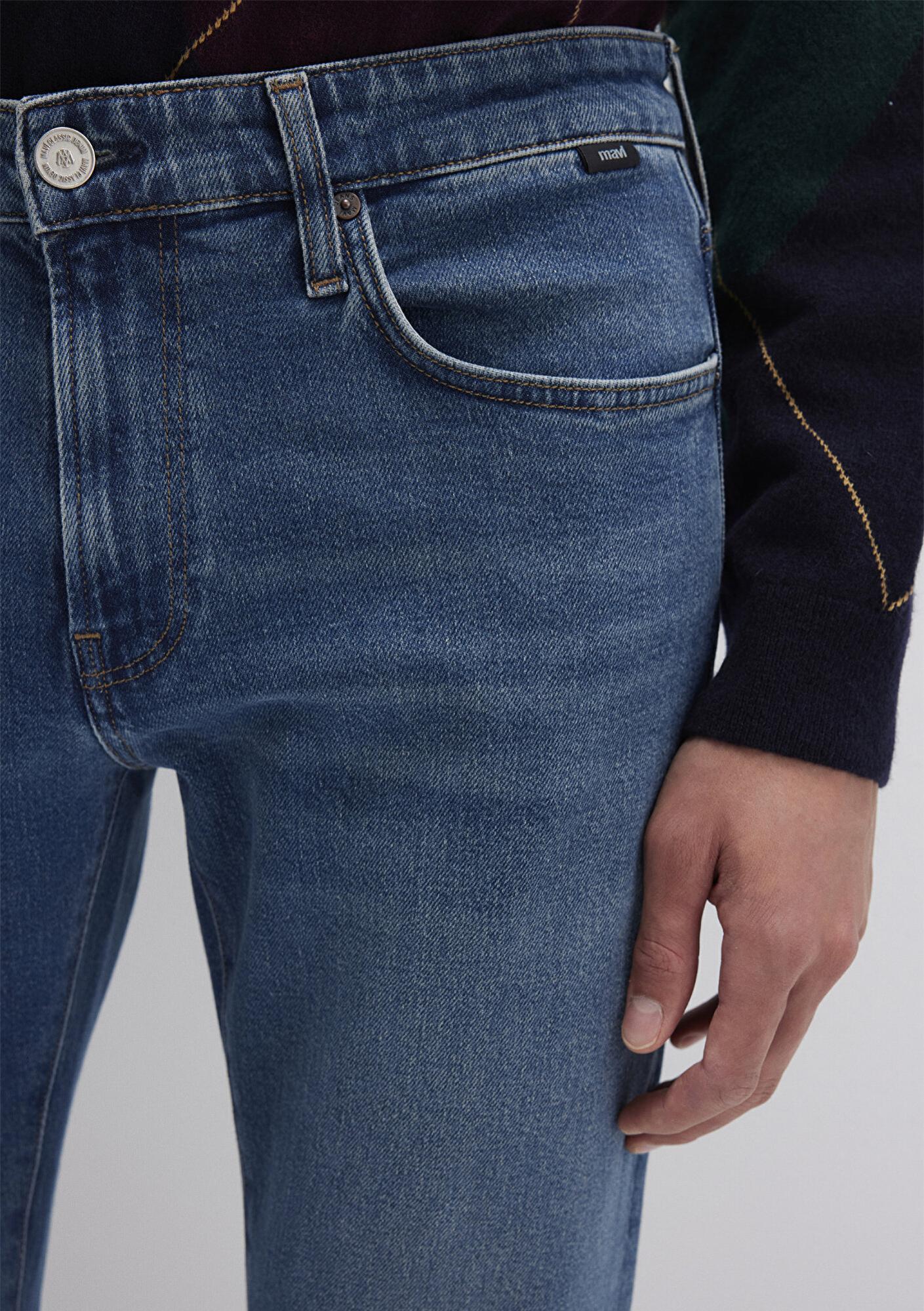 Mavi James Classic Denim Indigo Mavisi Puslu Jean Pantolon 0042487697