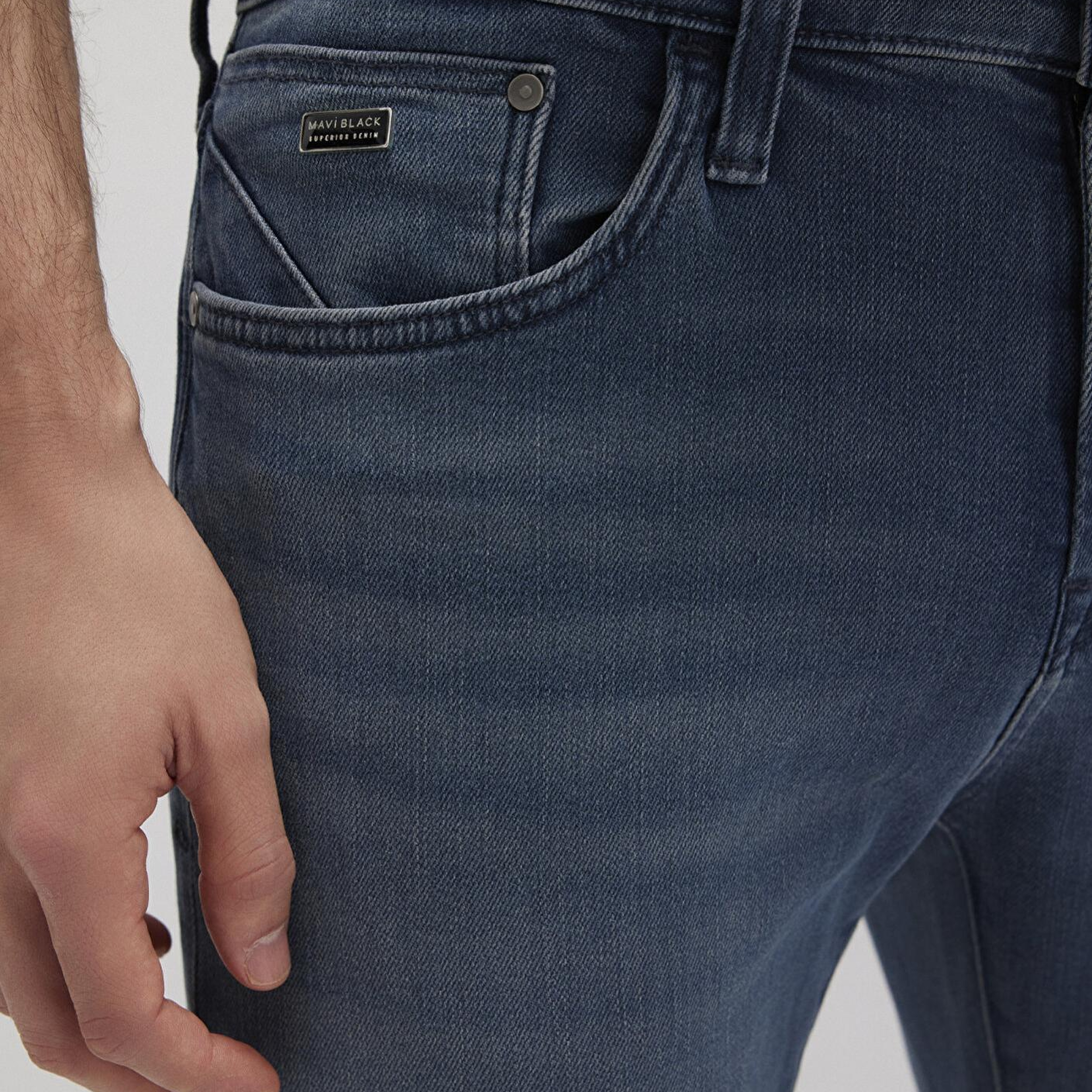 Mavi James Mavi Black Puslu Mürekkep Mavi Jean Pantolon 0042490667