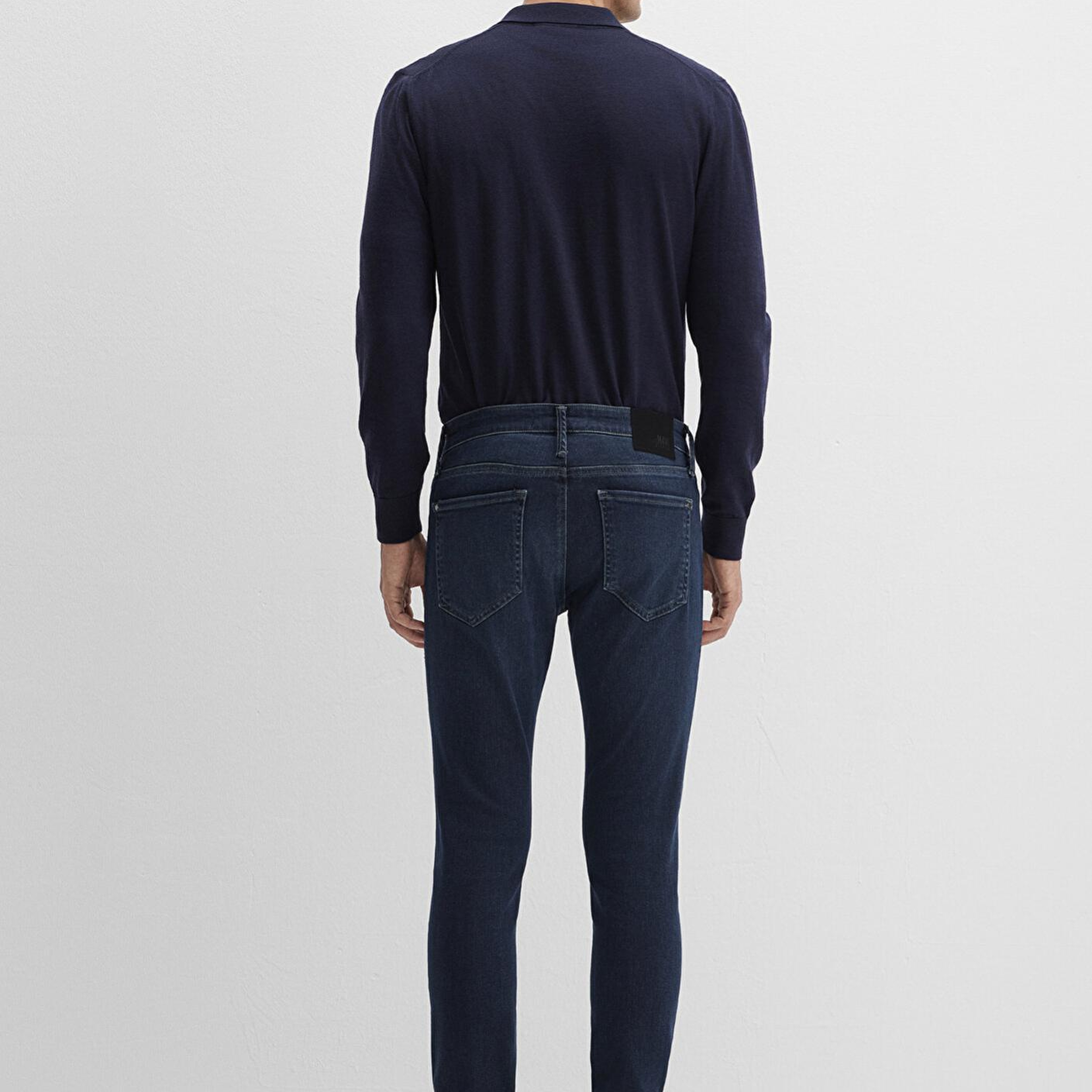 Mavi James Lux Black Puslu Koyu Mavi Jean Pantolon 0042490825