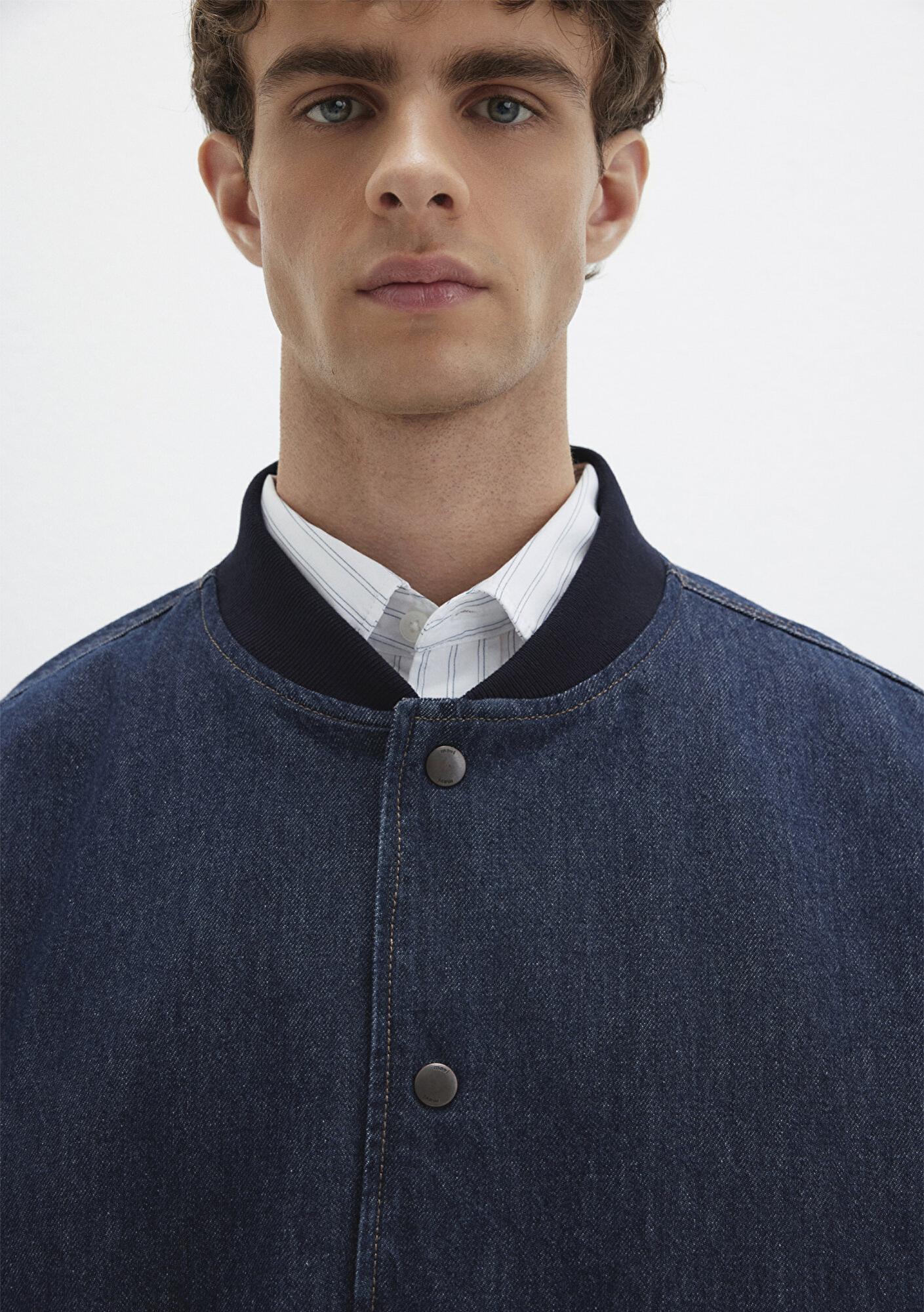 Mavi Leroy Street Rinse Denim Jean Ceket 0110718-90840