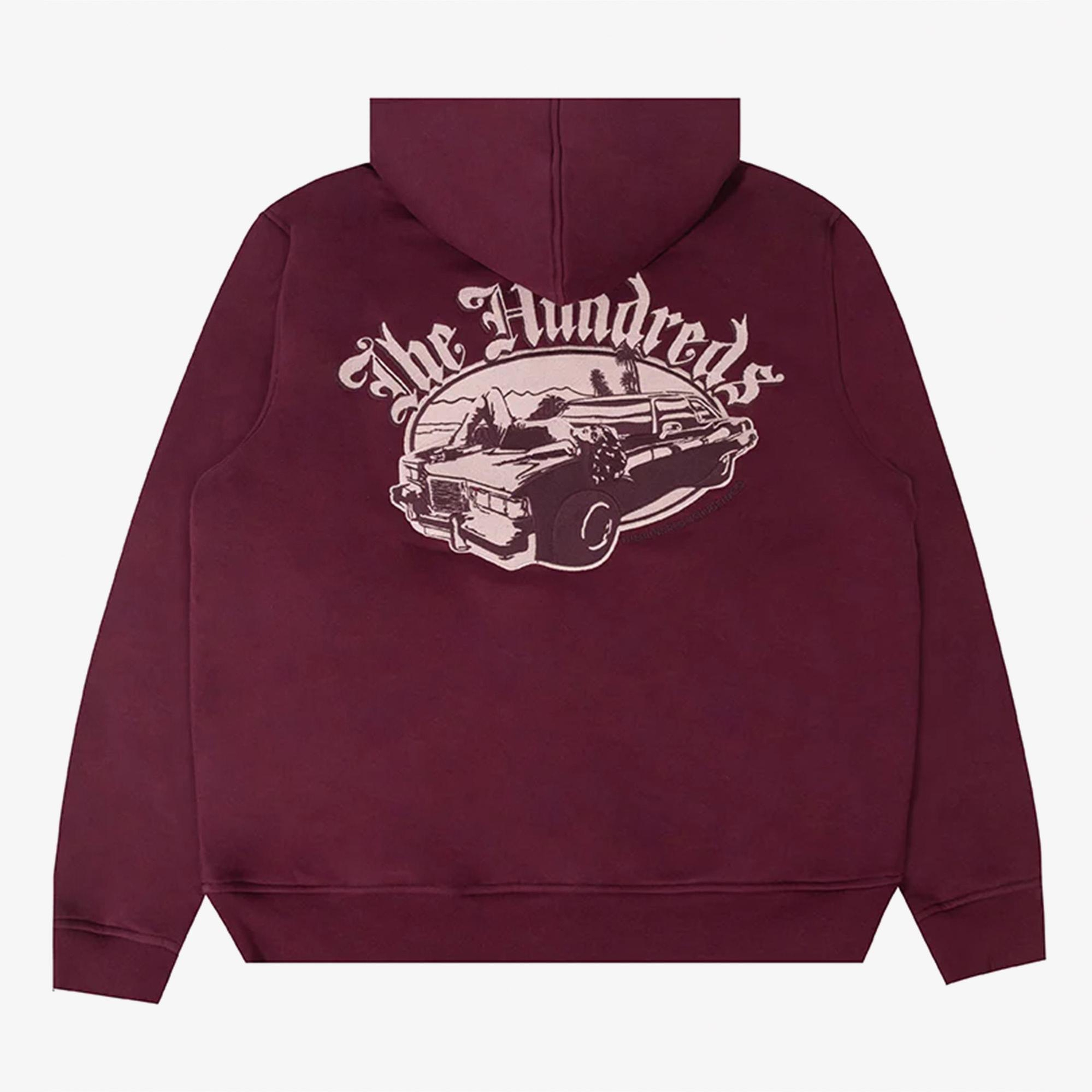 The Hundreds Vibes Pullover Erkek Mor Hoodie