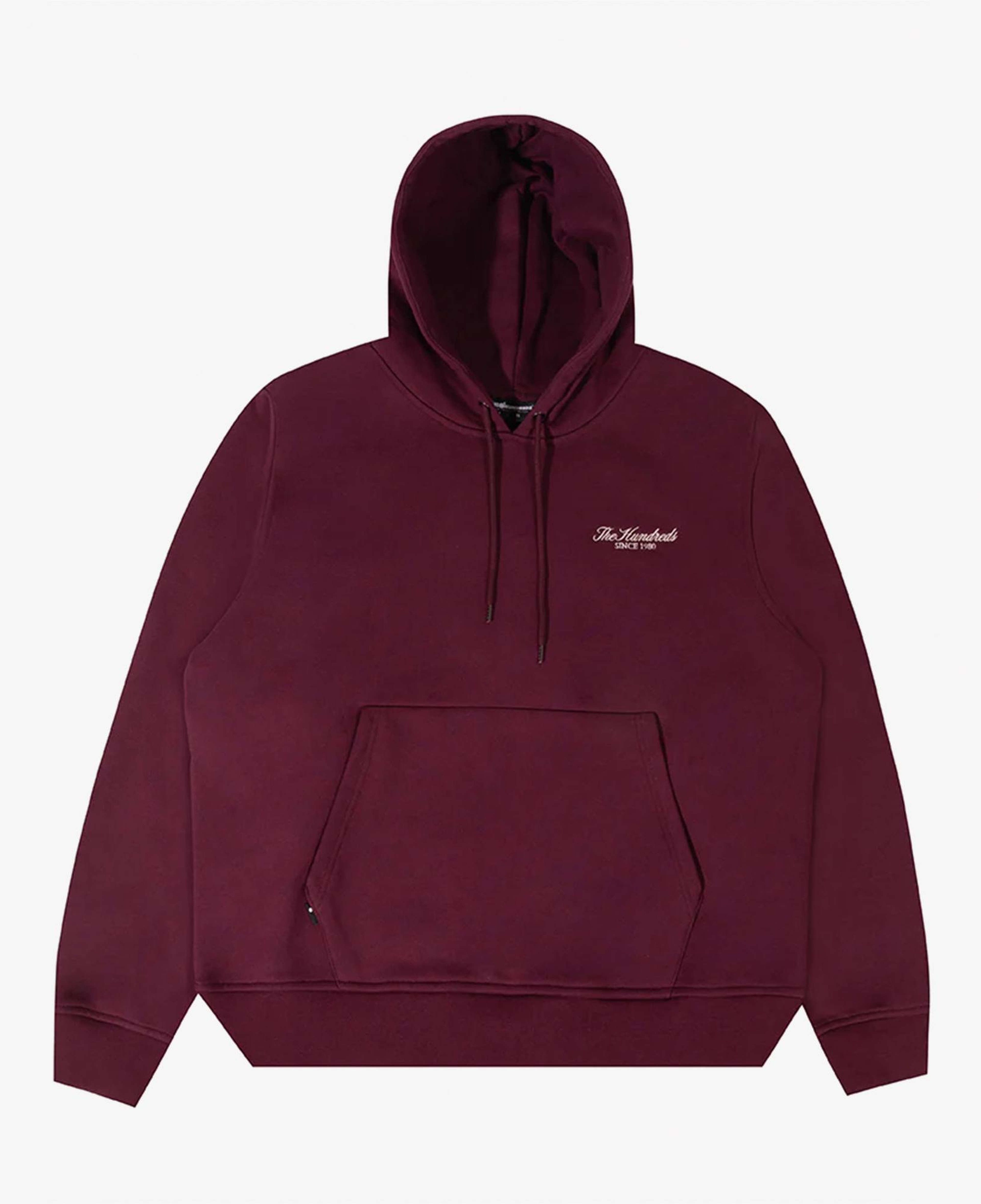 The Hundreds Vibes Pullover Erkek Mor Hoodie
